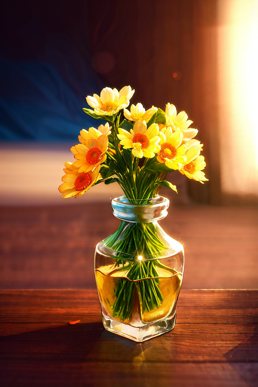 花儿绽放得格外鲜艳,花瓣层层叠叠,散发着迷人的芬芳.