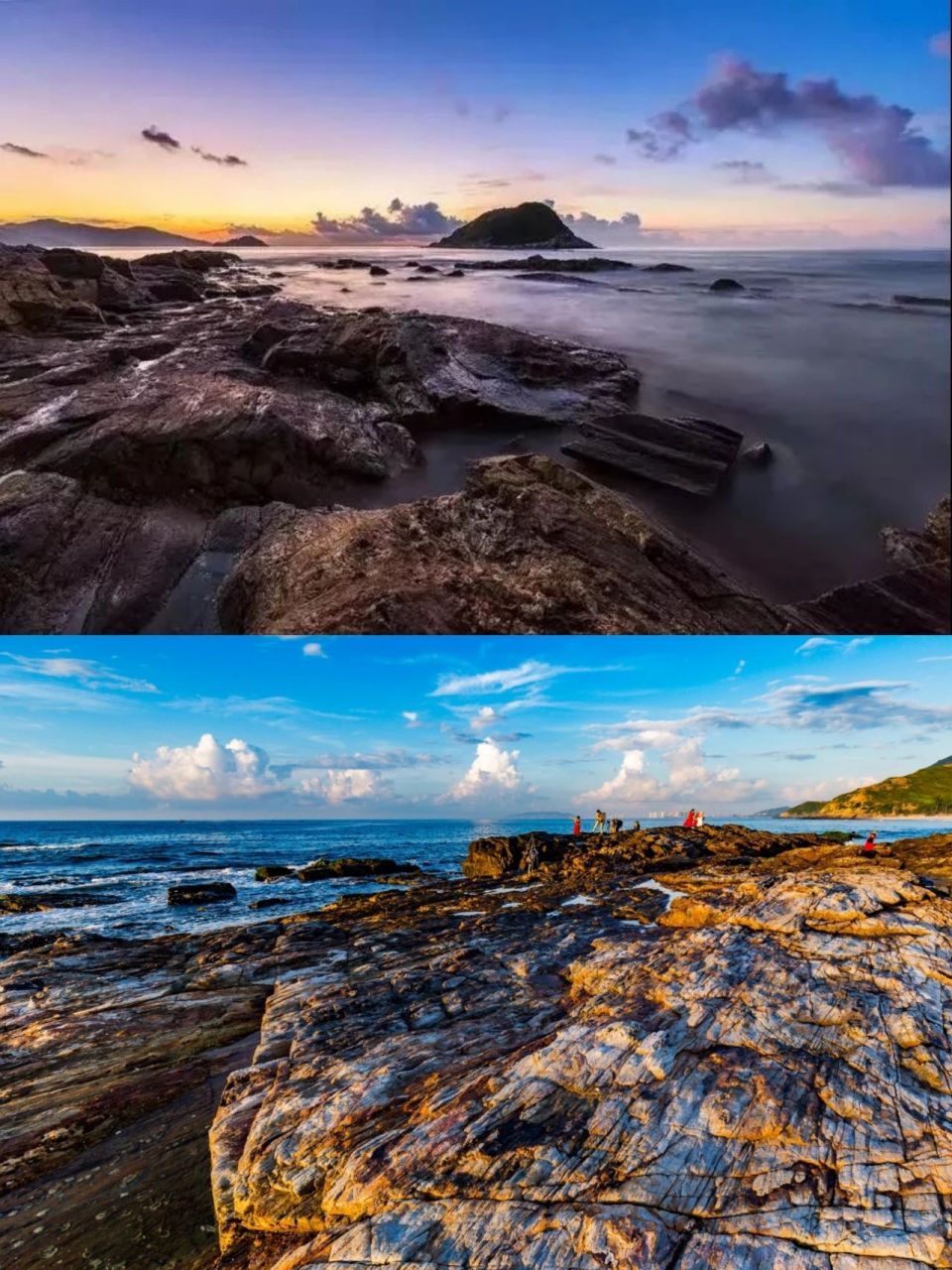 惠州黑排角!我宣布这是双月湾海滩的no.