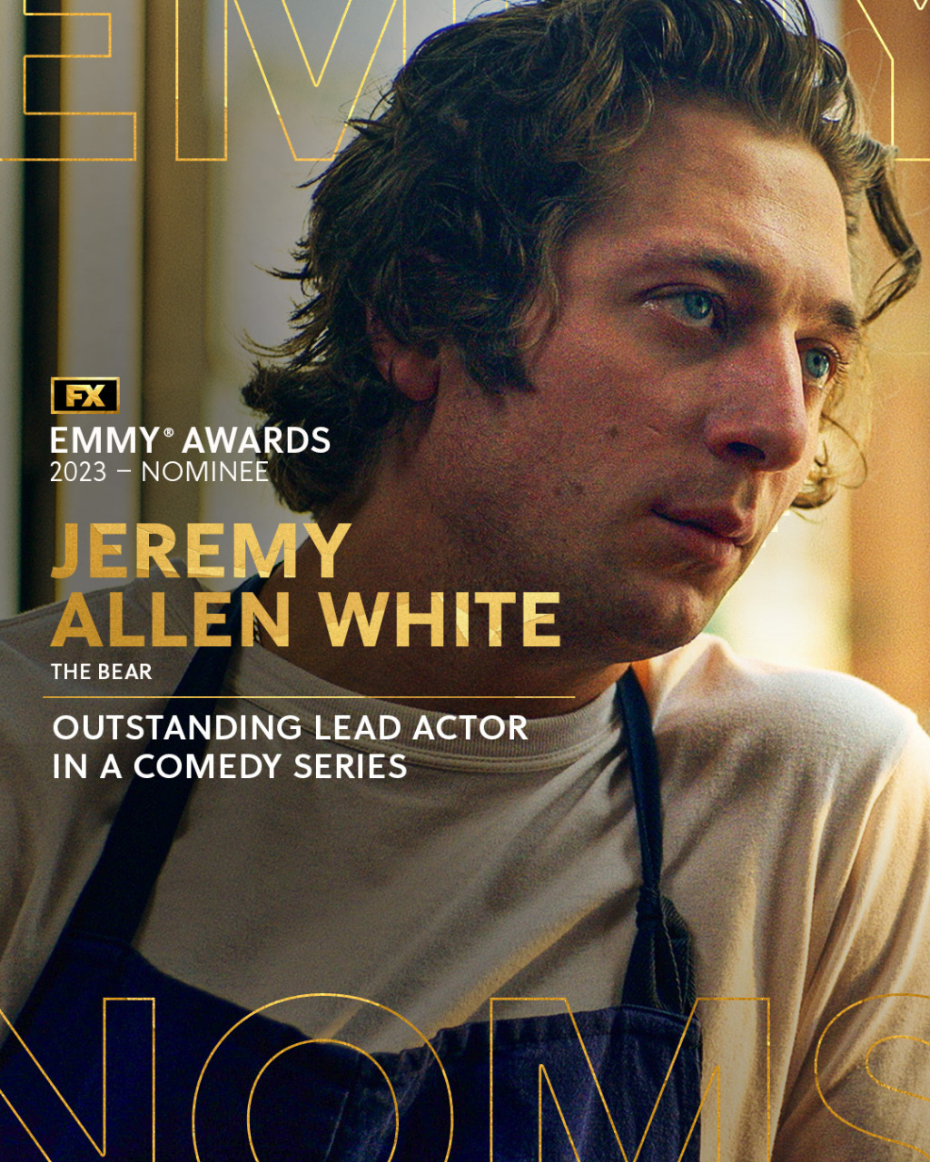 唇哥jeremy allen white 凭借熊家餐厅无悬念获得艾美奖喜剧类最佳男