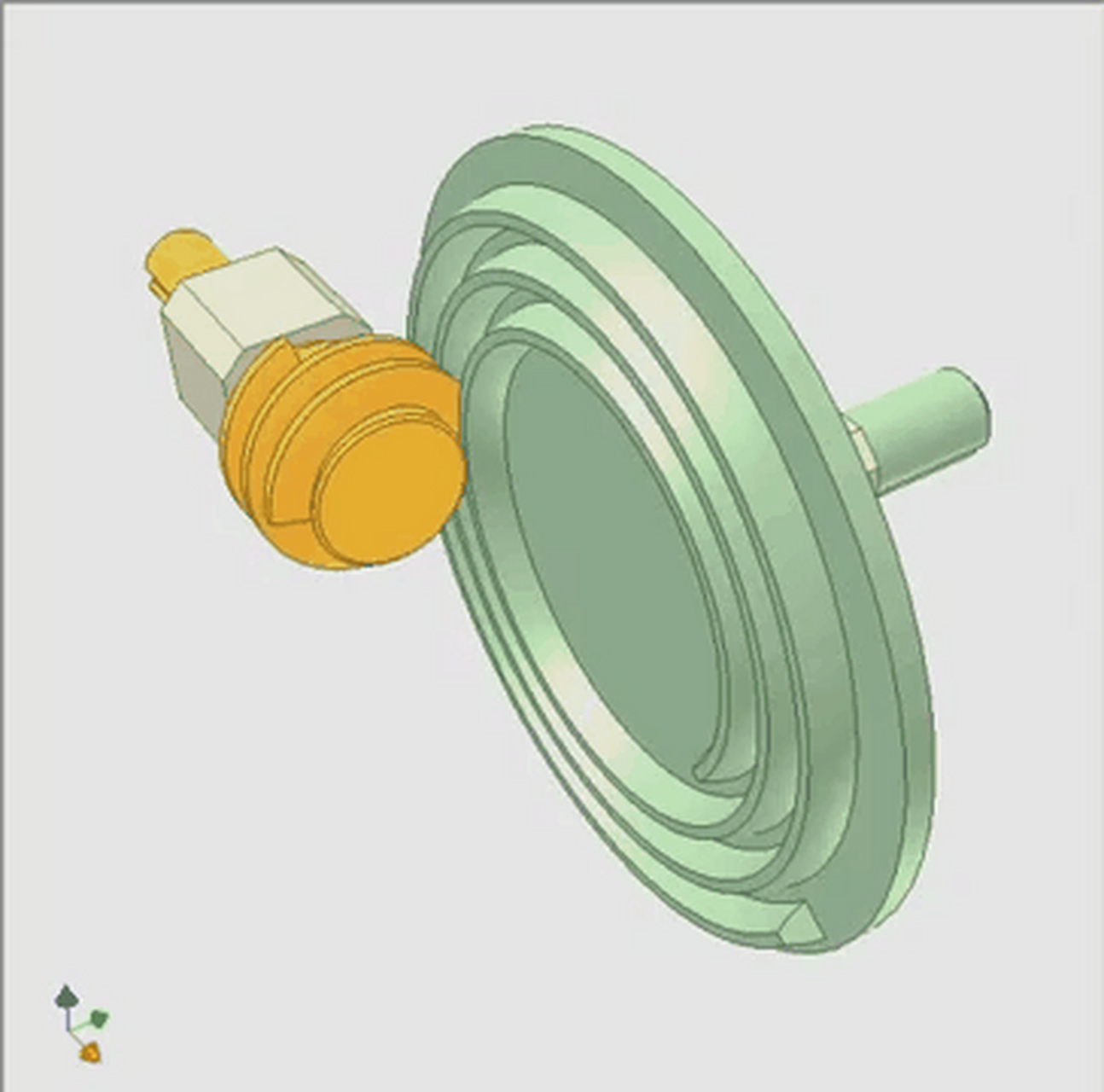 阿基米德螺旋齿轮和蜗杆传动结构