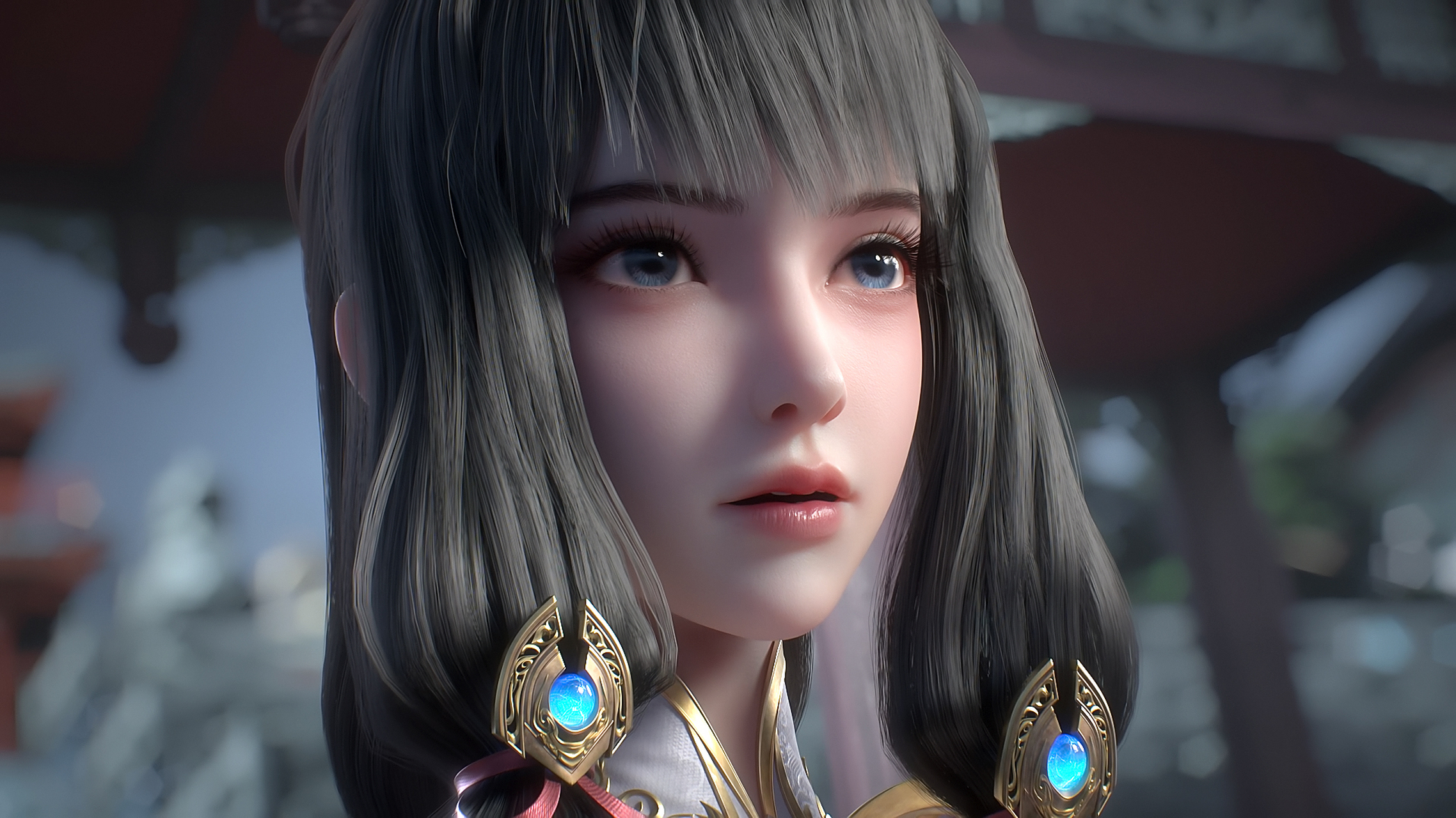 国漫女神|《百炼成神》云落动漫壁纸:杀戮少女(白帝