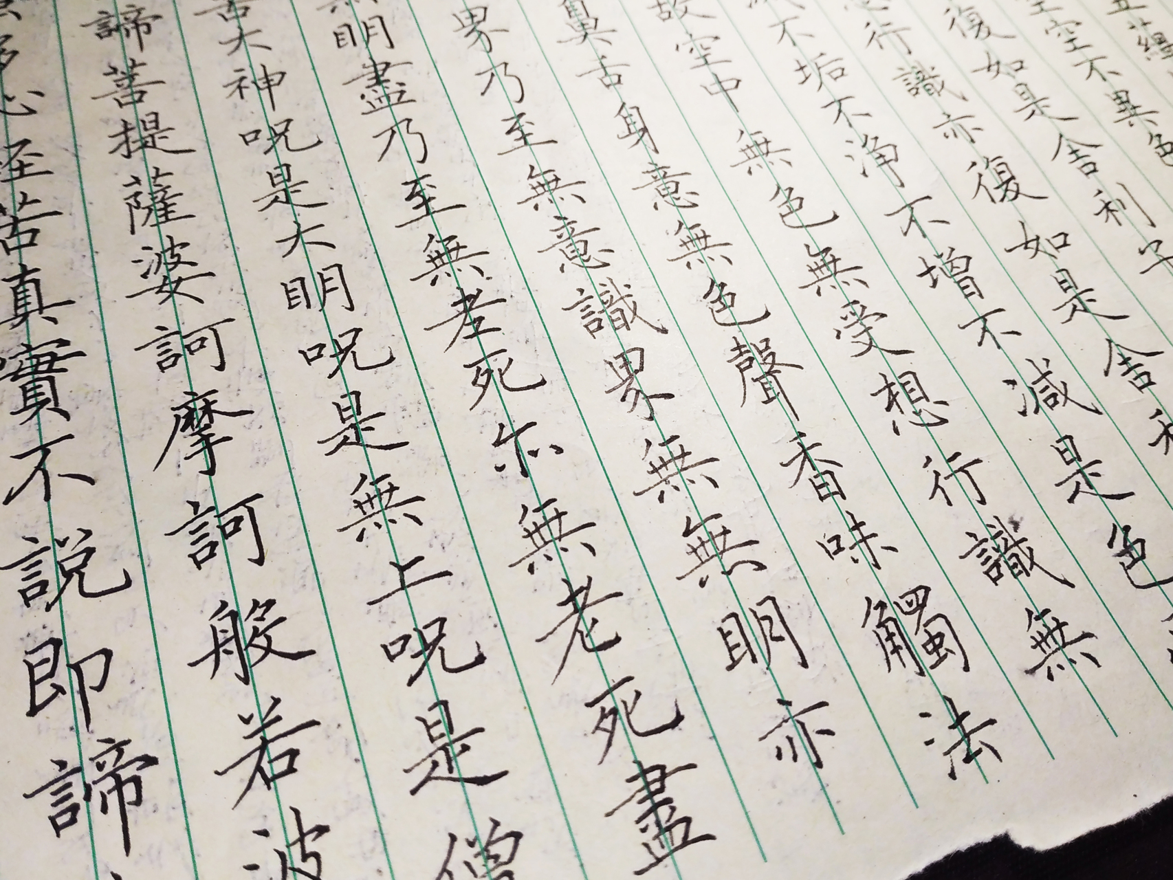 没怎么写过小楷,感觉繁体字好难写.