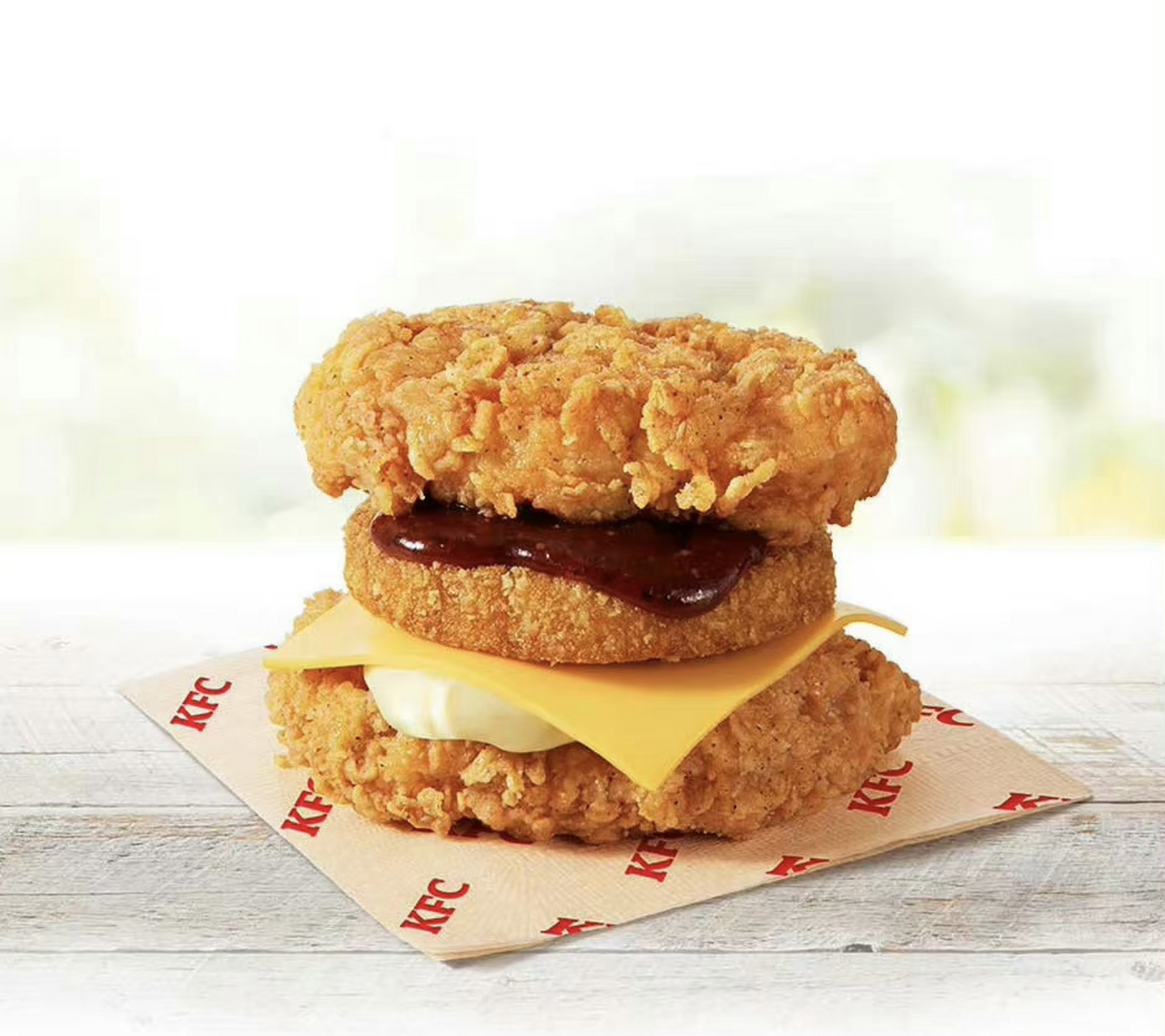 炸鸡薯饼汉堡是不是太罪恶了