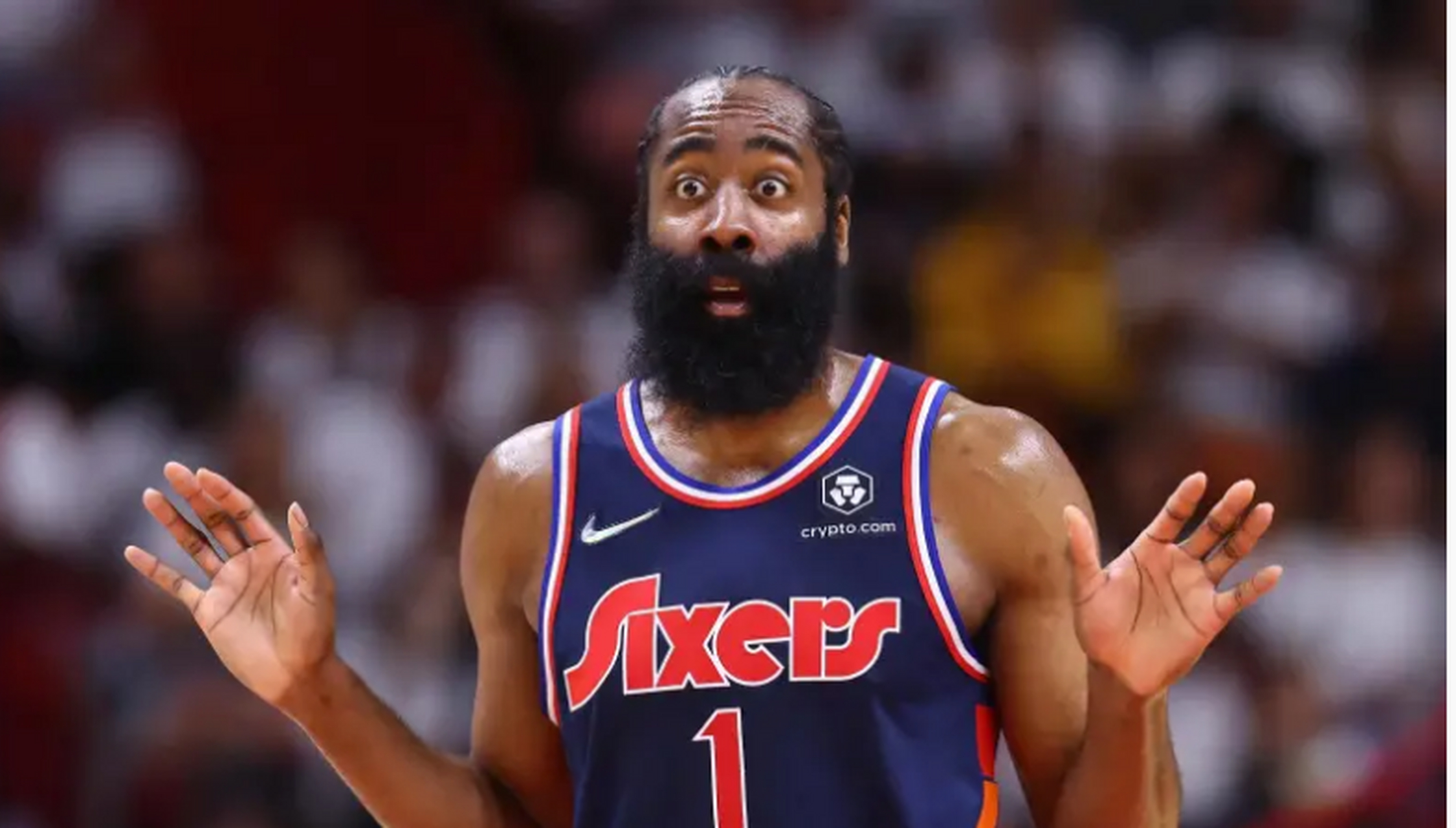 据美媒透露,费城76人和洛杉矶快船队就詹姆斯·哈登的转会进行僵局.