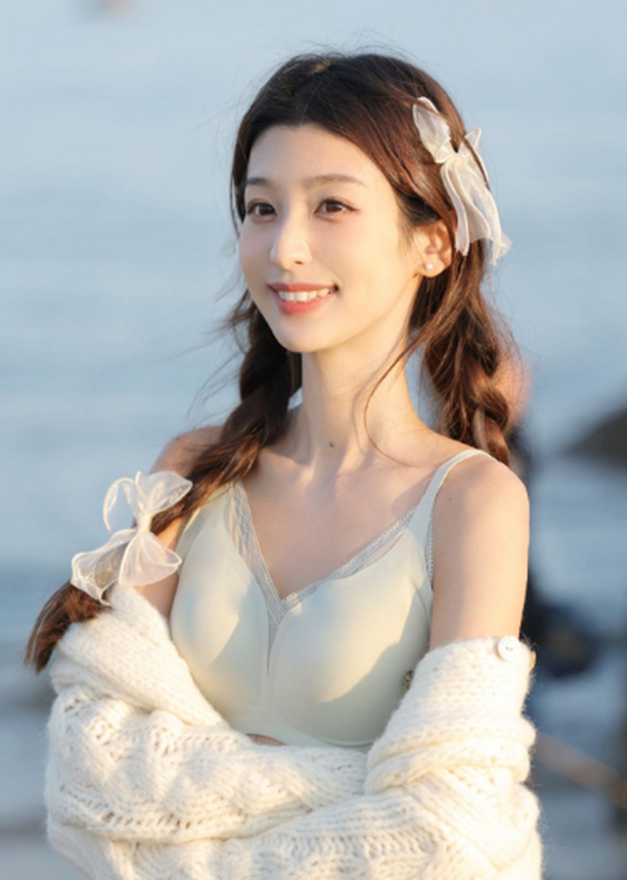 小姐姐海边内衣秀,好美啊!