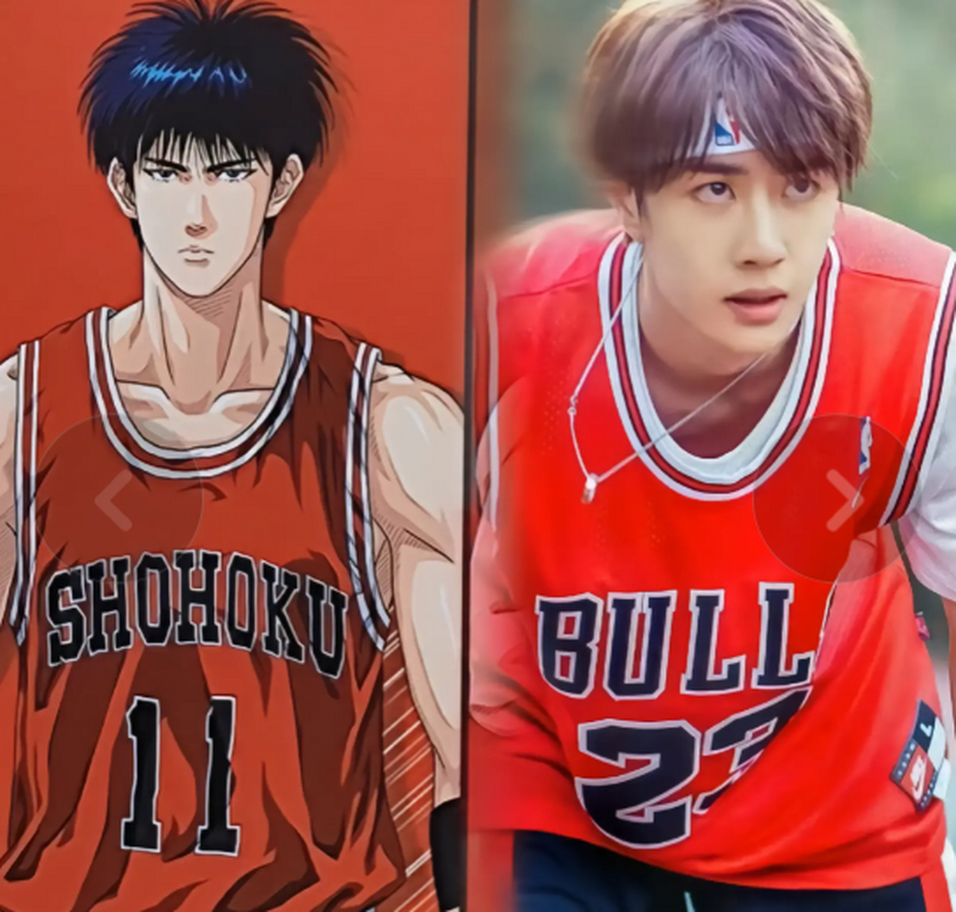 "小时候喜欢流川枫,长大后喜欢王一博,原来我的审美一直没变,就喜欢这