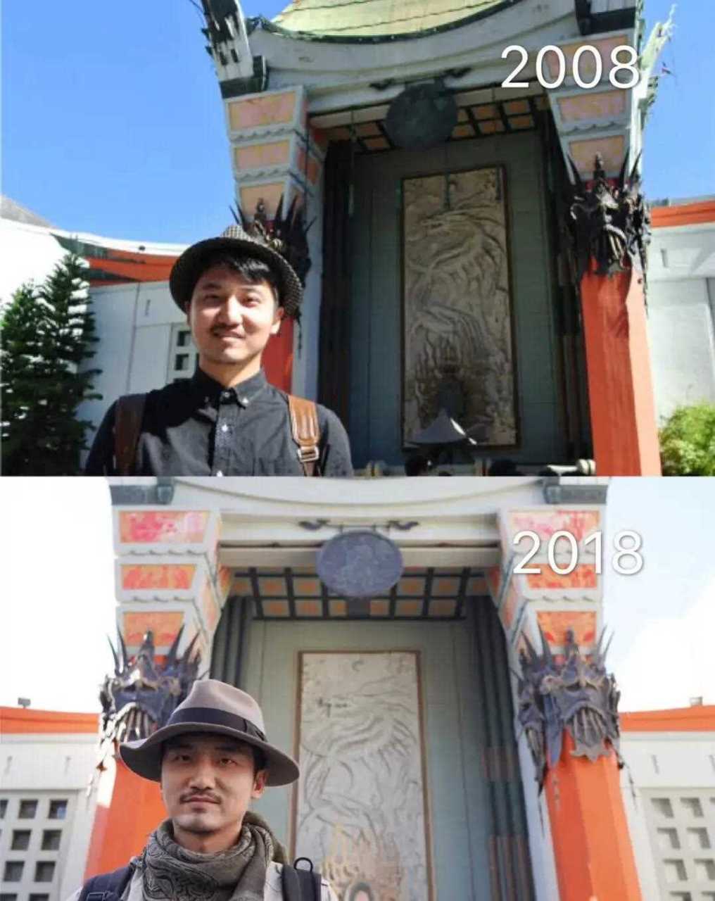 at the moment, i completed a ten year spanning in hollywood we