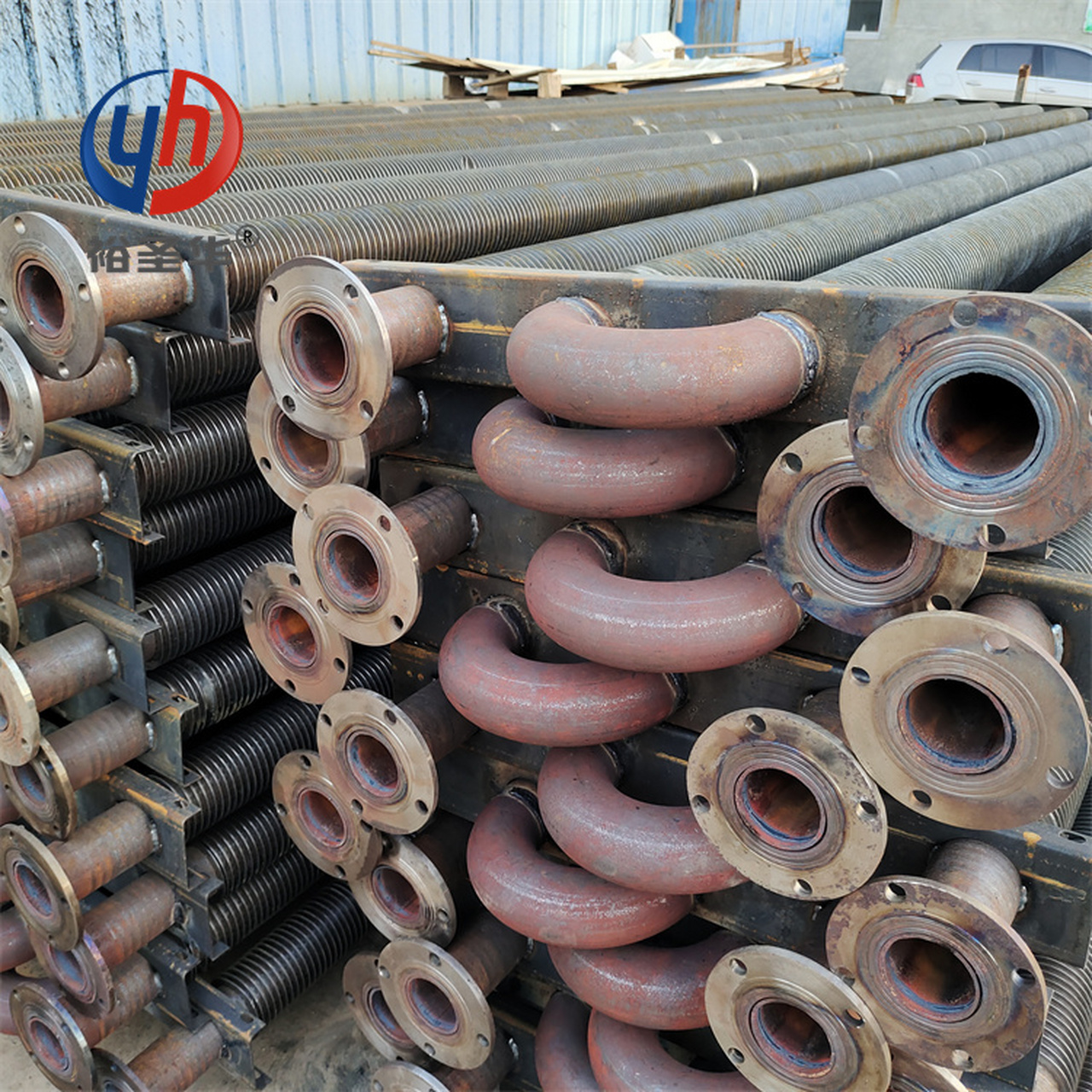 内翅片换热器管 高频焊翅片管散热器就是利用高频焊焊接工艺将翅片和