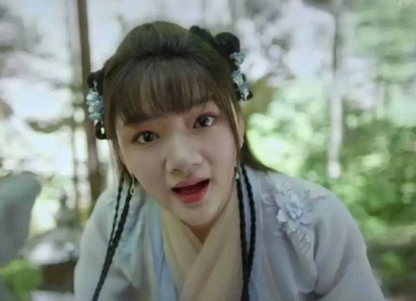 《玉骨遥》女主任敏真的太像猪猪侠了,一度影响到看剧了,每次看到她和