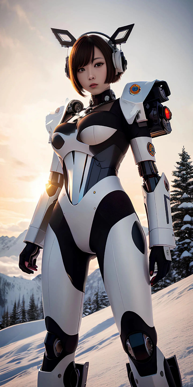 机甲少女 #ai绘画 #机械姬