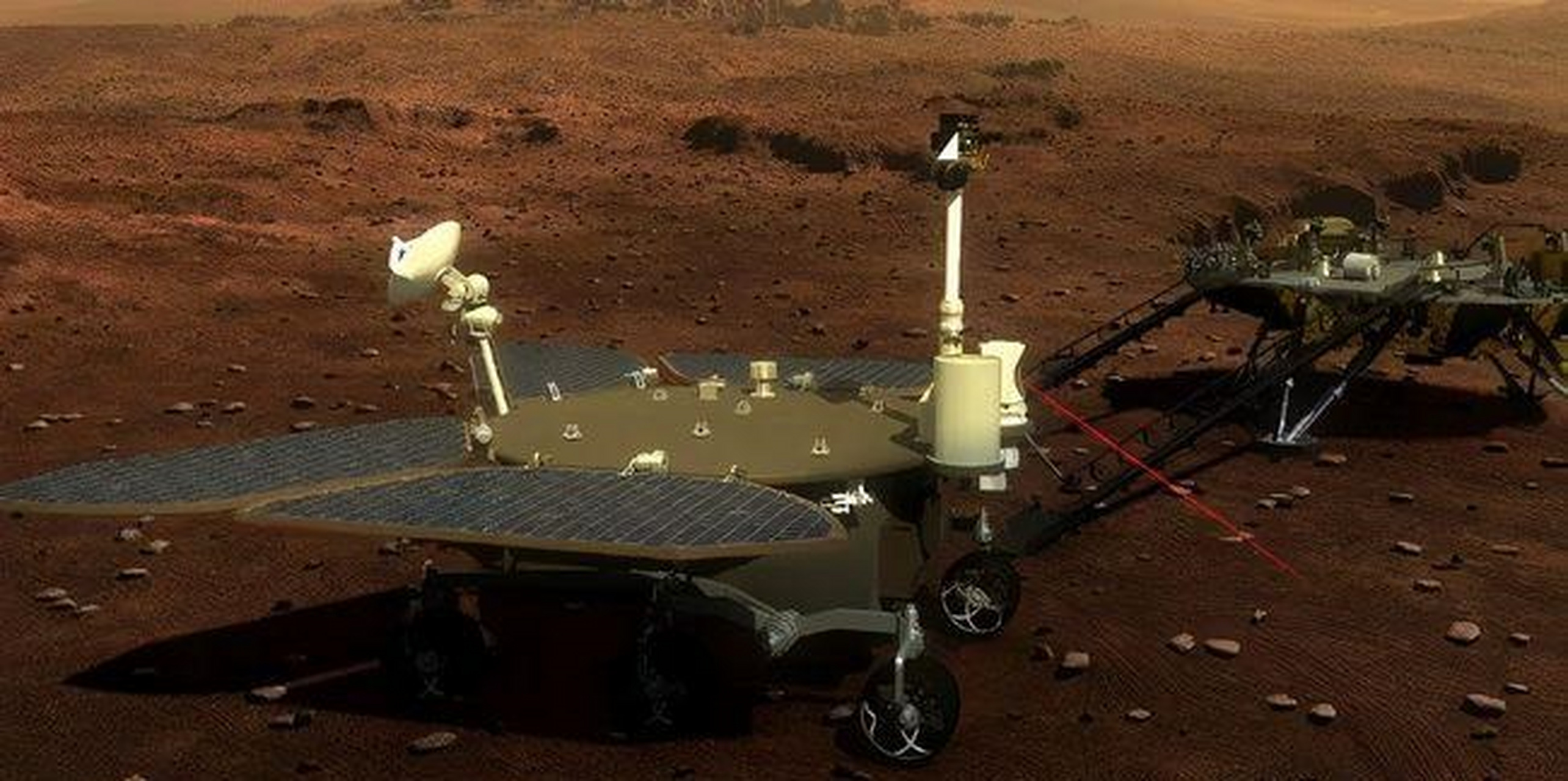 中国首个火星车的名字终于定了"祝融号.