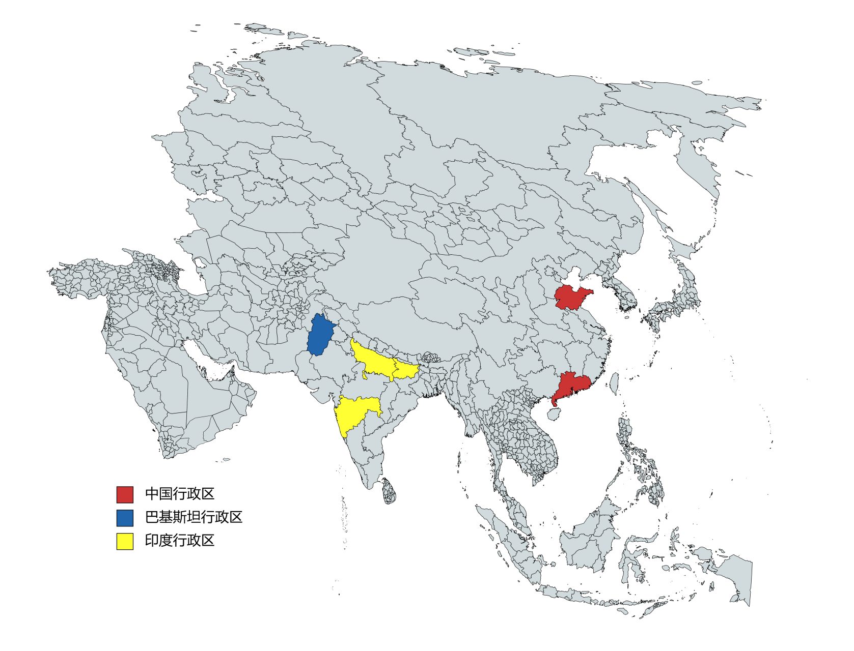 巴基斯坦人口分布图图片