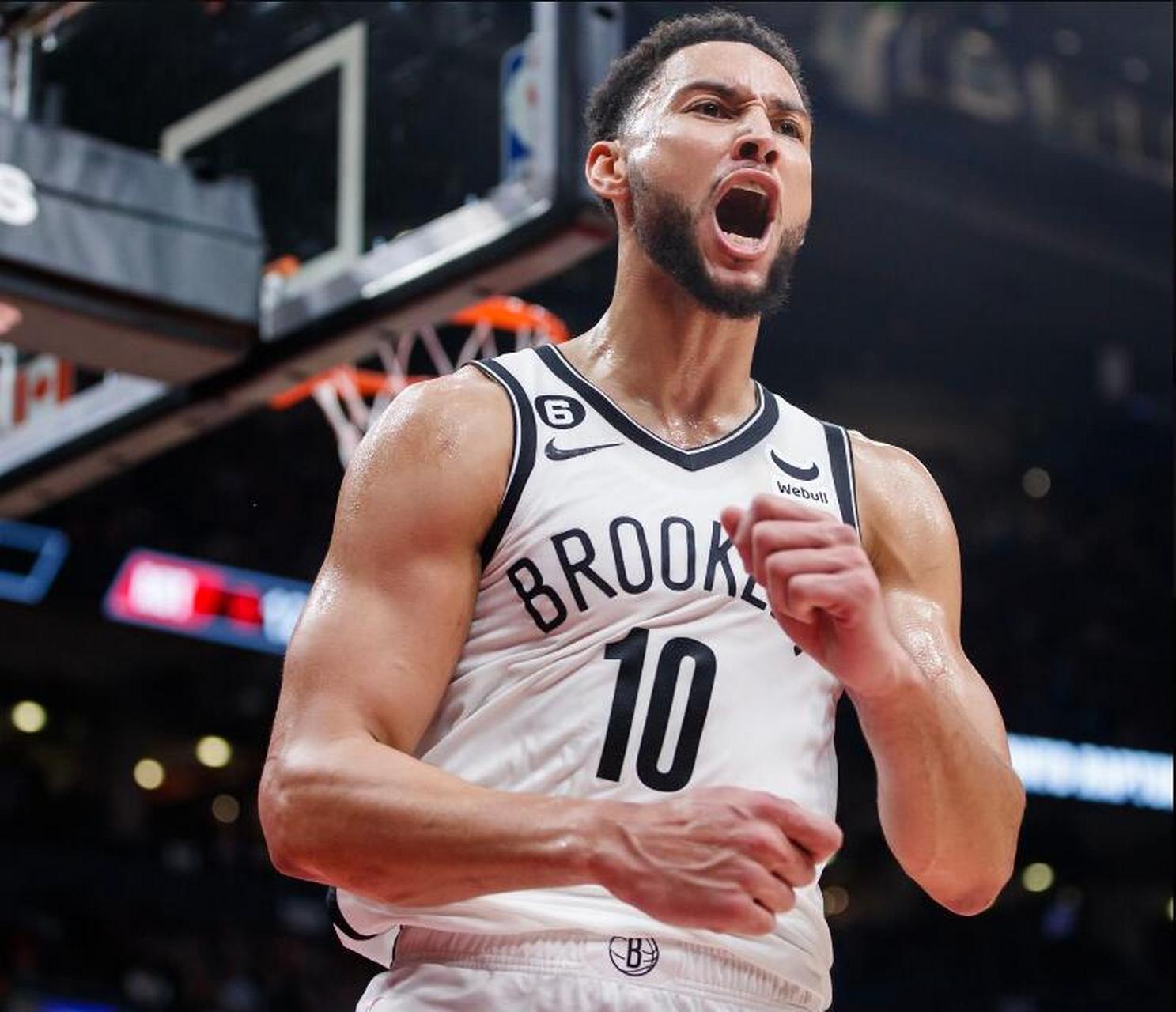 篮网西蒙斯100%回归健康,下赛季可能出任首发控球后卫.