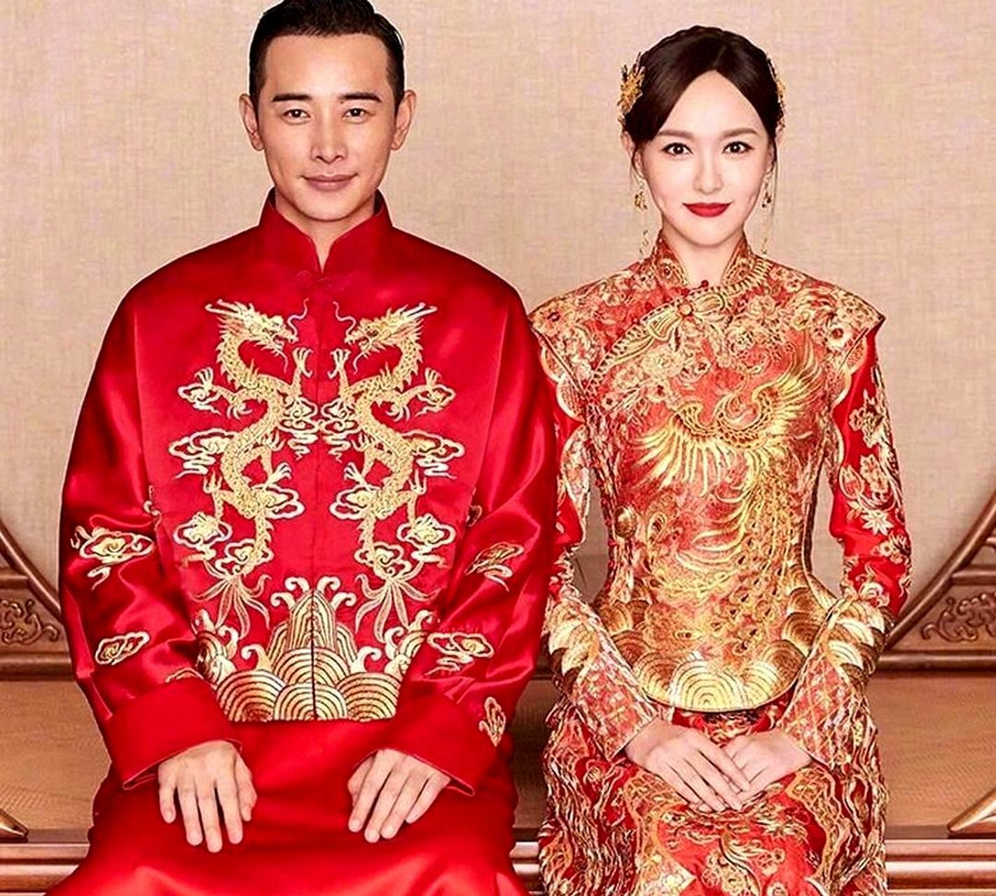 如果你要在一组明星中式婚服中选择,哪一套最符合你心目中的中式婚礼