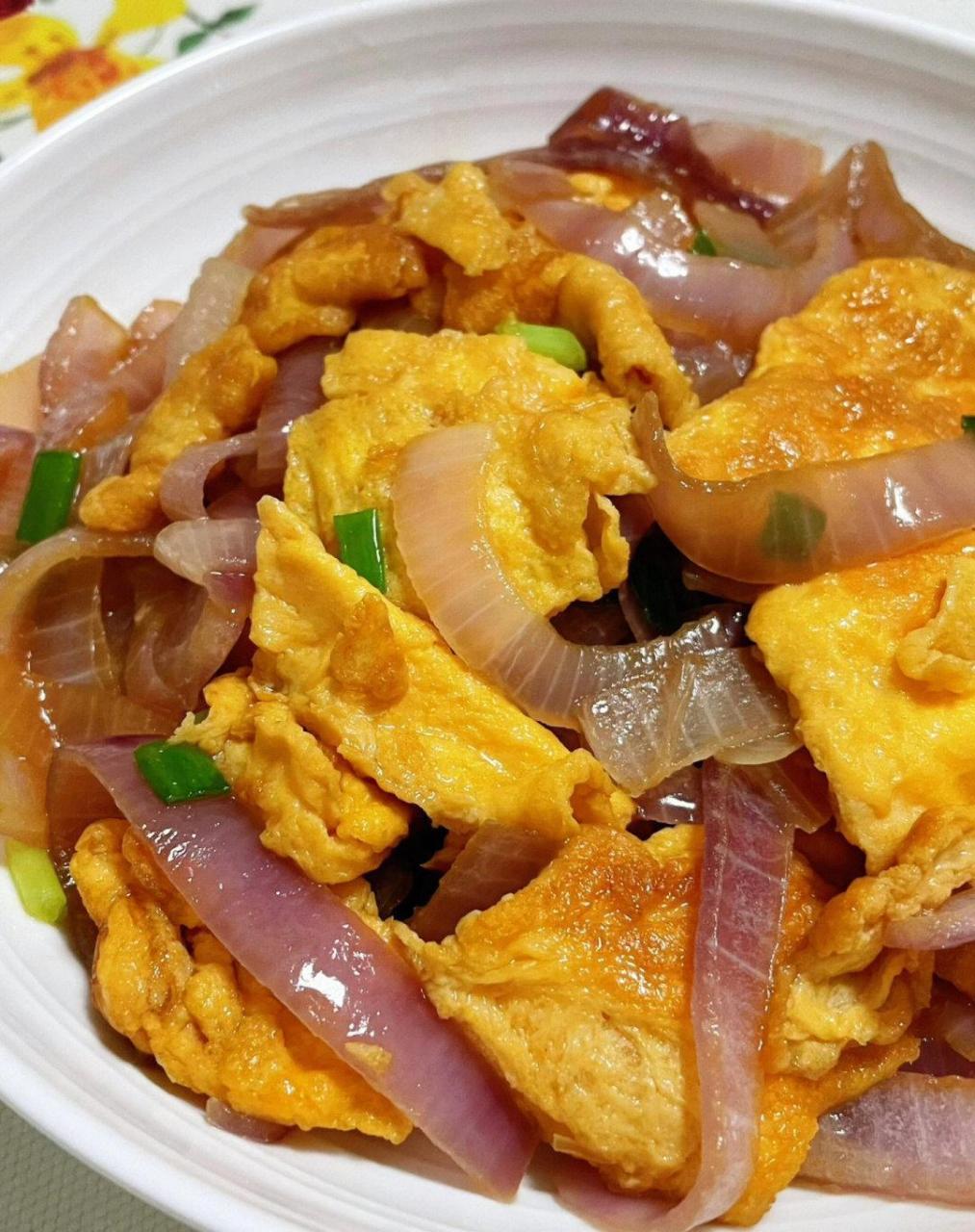 洋葱炒鸡蛋太太太好吃啦!