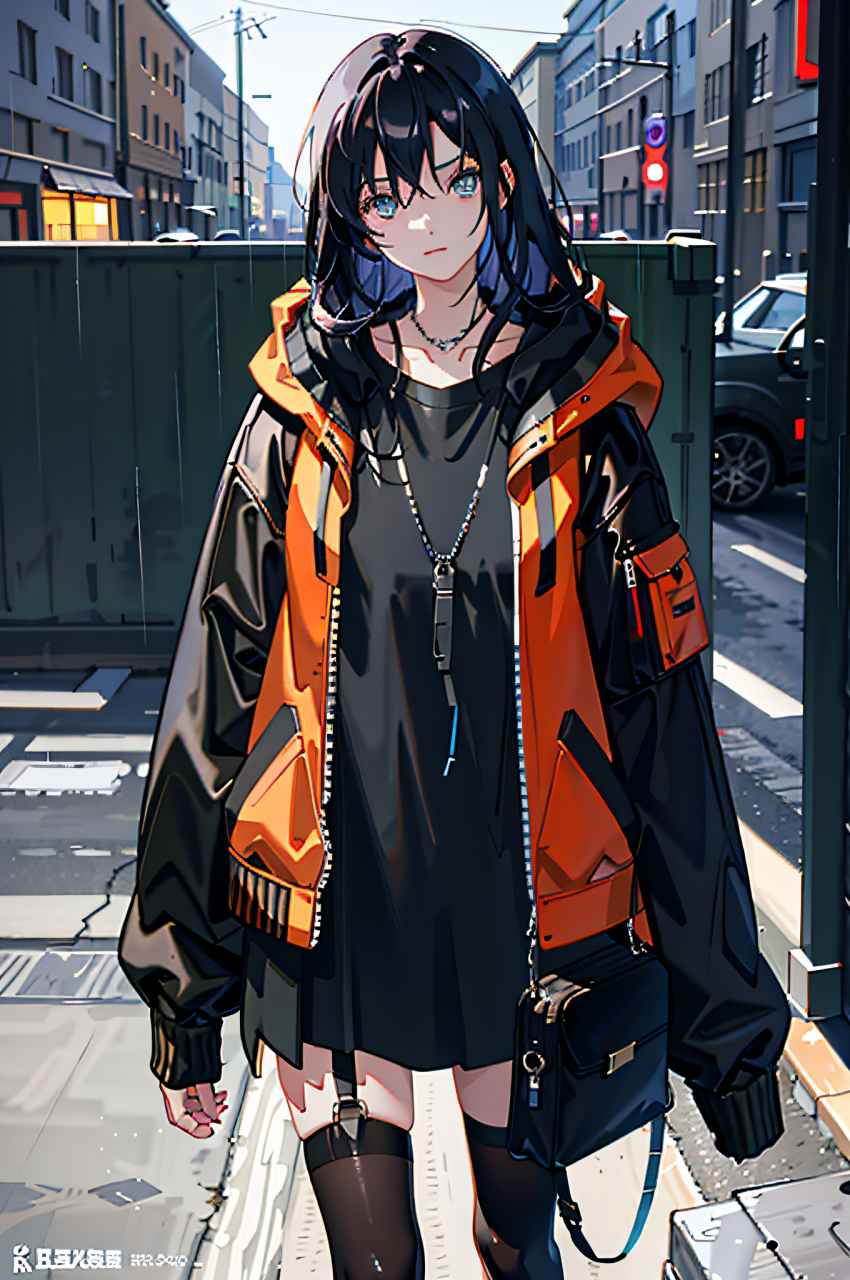 喜欢这身穿搭#二次元美图