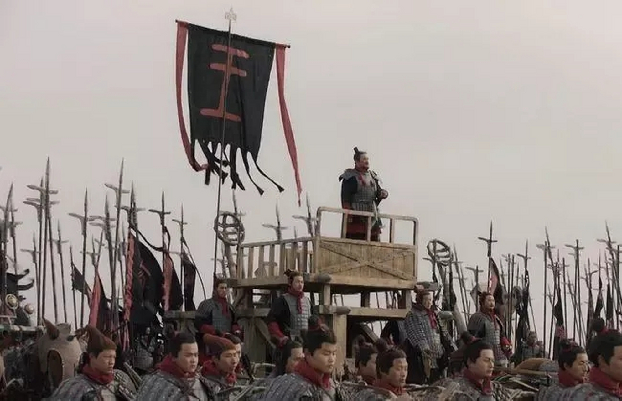 公元前226年,秦王嬴政召开军事会议,商议灭楚大计.