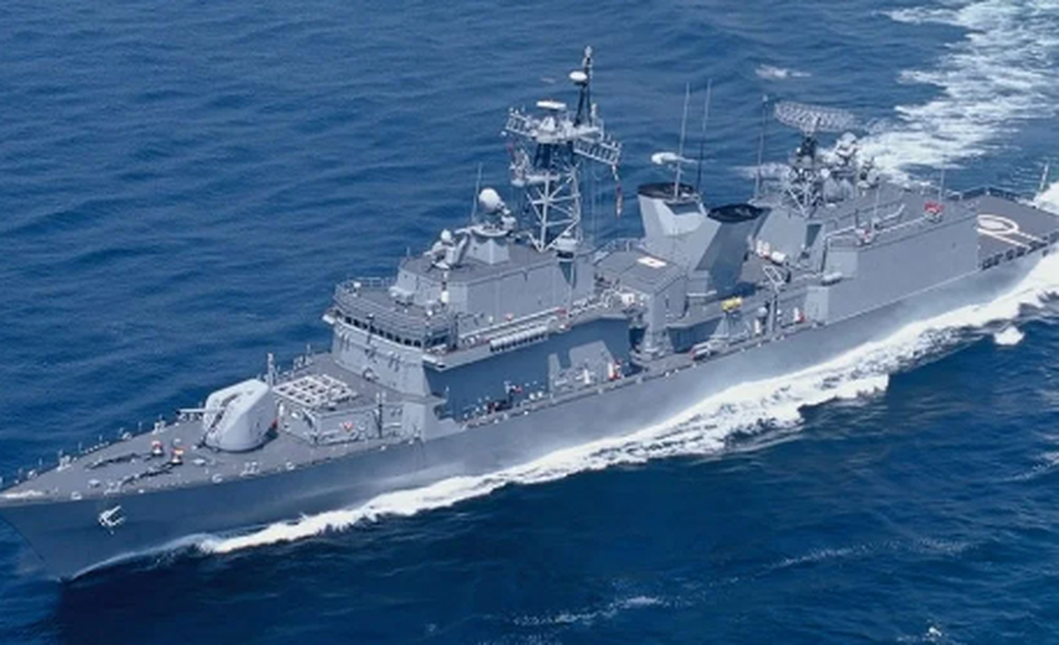 韩国最强护卫舰下水!