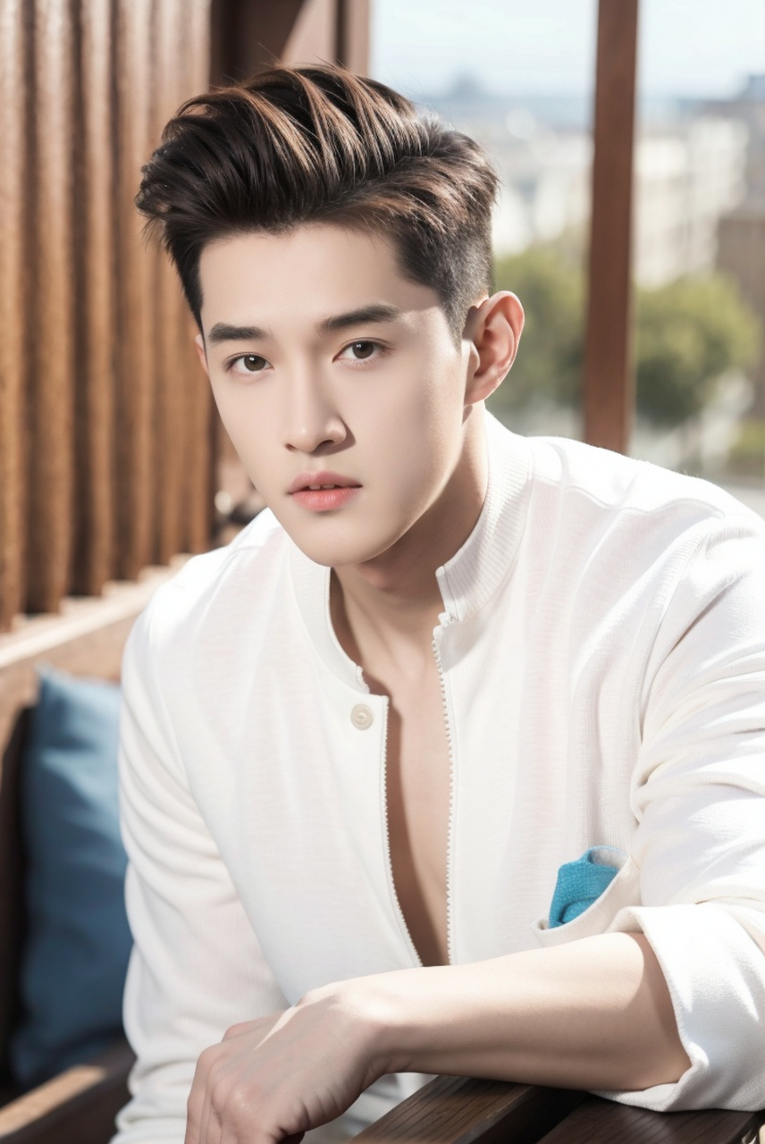 惊艳帅哥写真,帅气美男子人像写真艺术照#帅哥