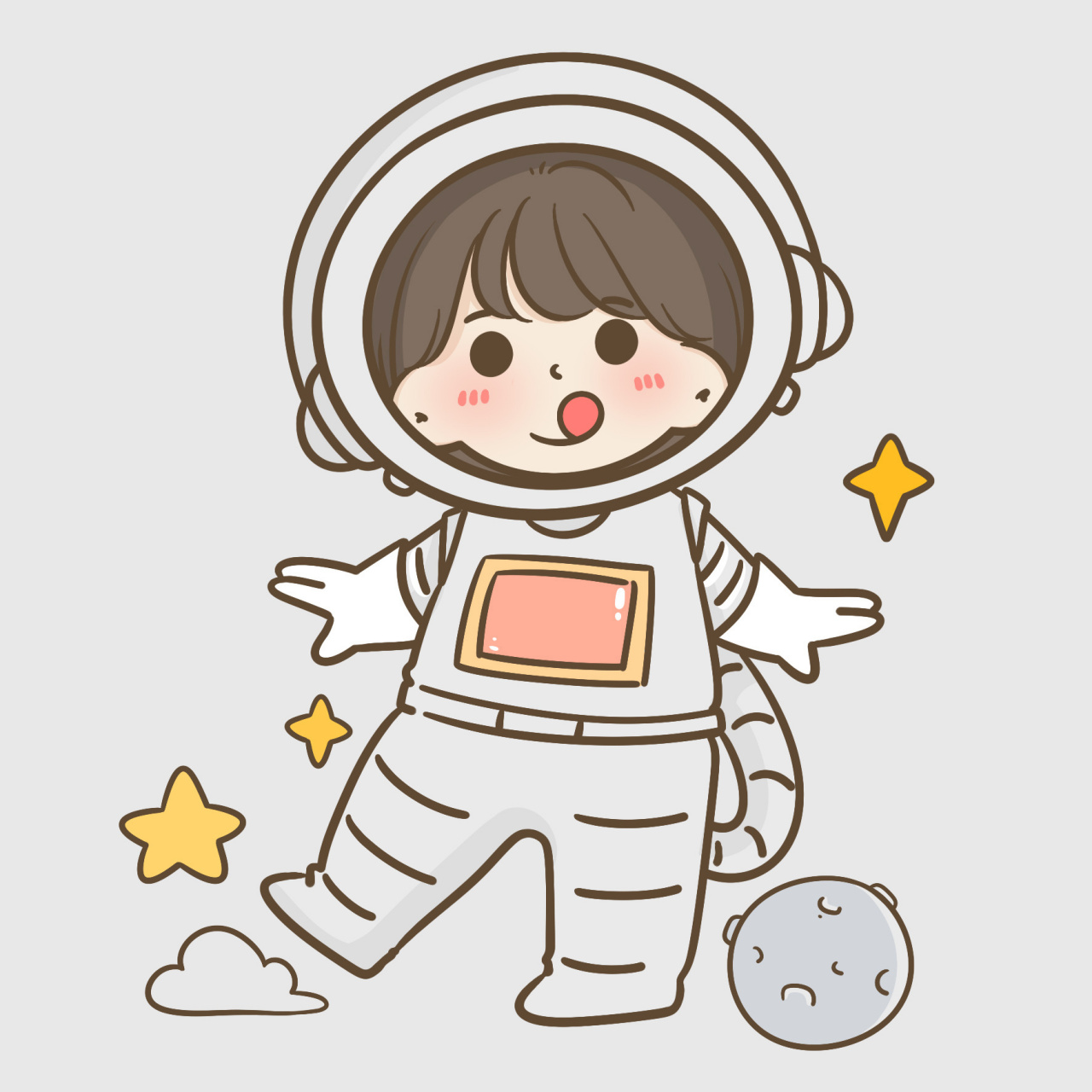 宇航员头像壁纸