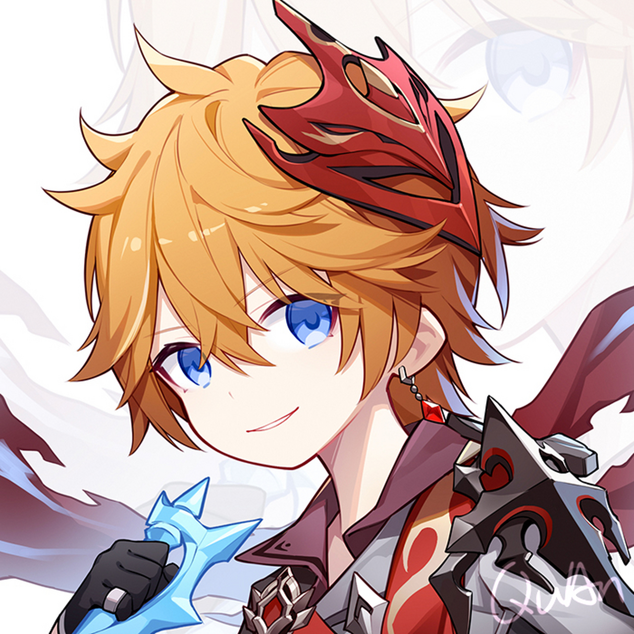 画师:quan_ #原神# #头像#听我说公子啊
