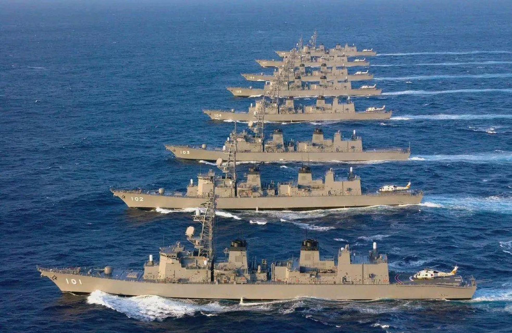 很多老军迷对日本八八舰队肯定印象深刻,当年日本经常摆出八八舰队一