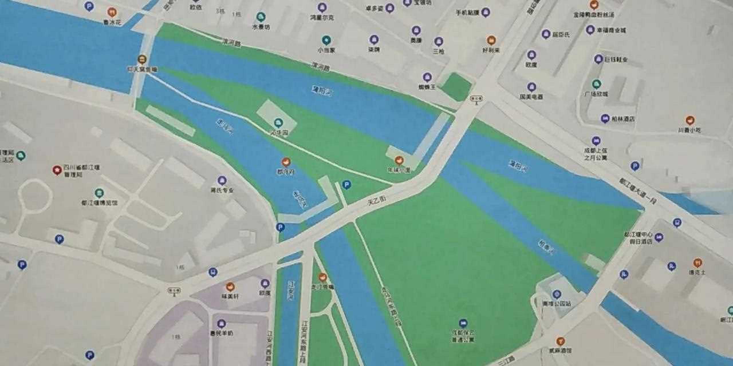 说到成都的母亲河,大家都知道是锦江,锦江是府河,南河的合称,也即府南