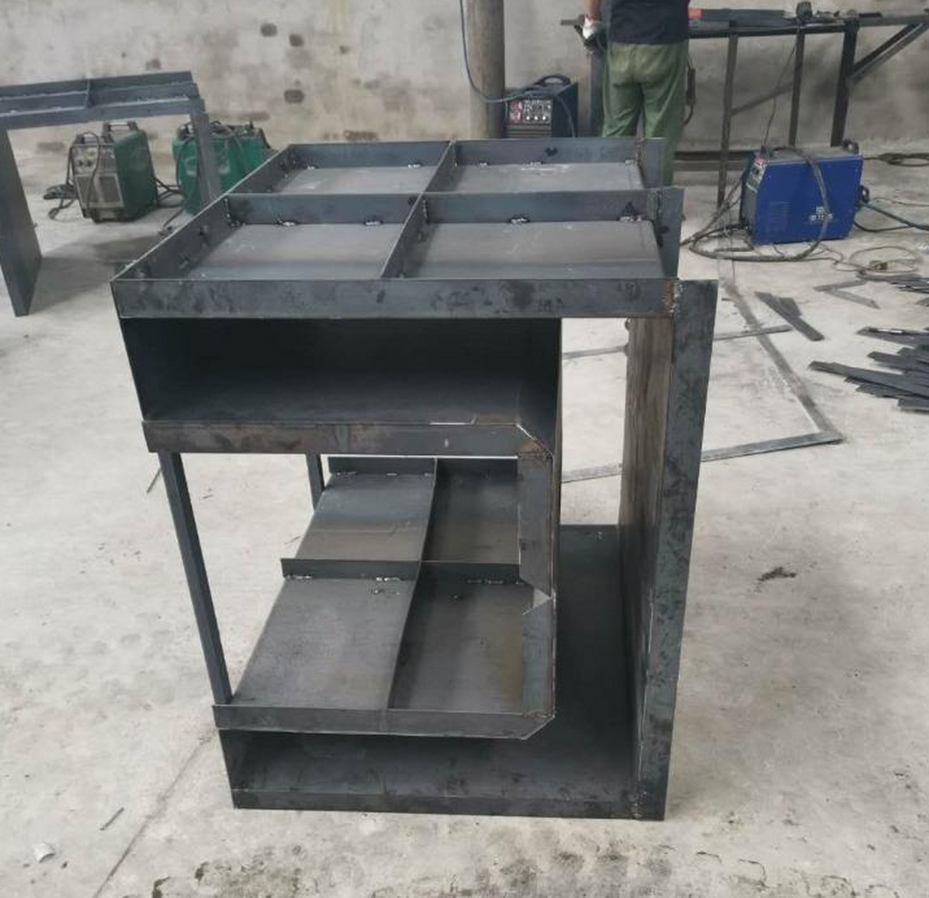 模具# #矩形槽模板# #矩形流水槽模具# #流水槽模具# #流水槽钢模具