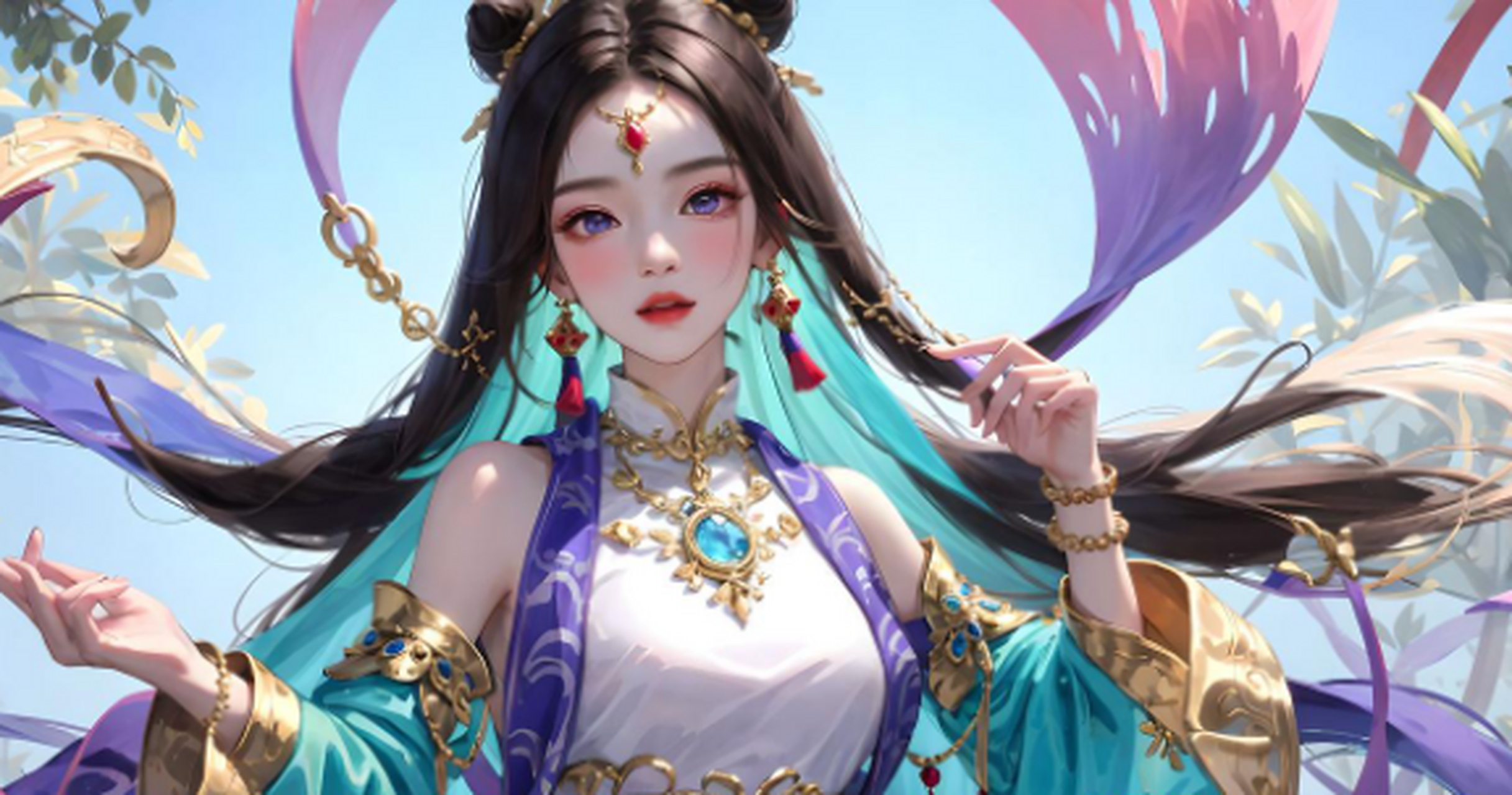 古风美女,多姿多彩