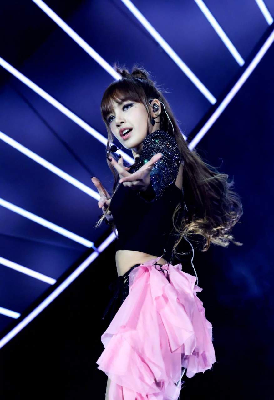 女团blackpink在美国科切拉音乐节的美照.