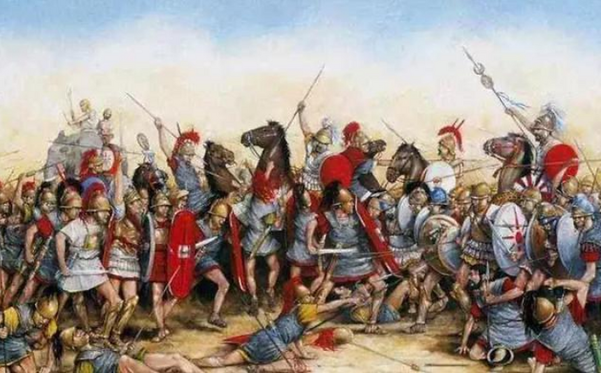 历史上的今日# 公元前217年6月21日,第二次布匿战争中重要的特拉西