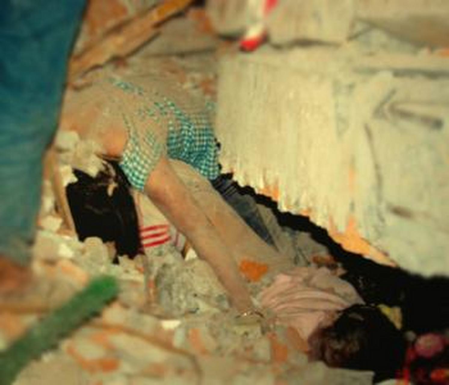 汶川地震发生后,遵道镇欢欢幼儿园发生整体垮塌,而此