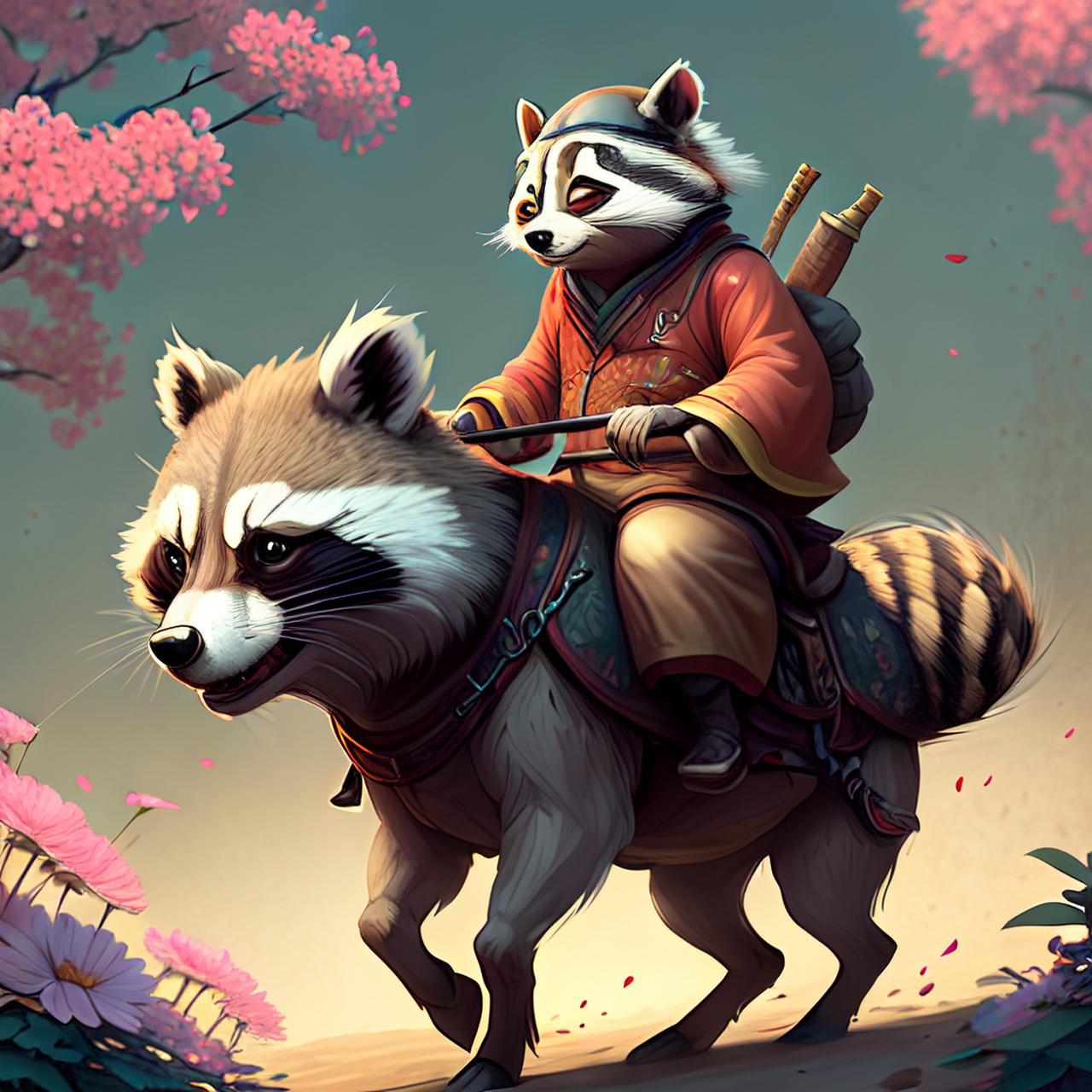 君不见浣花老翁醉骑驴,熊儿捉辔骥子扶.