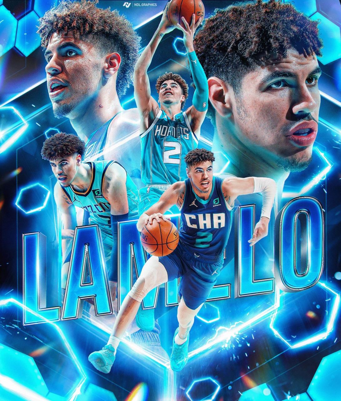 nba百大球星系列,第十四弹三球鲍尔海报分享  nba百大球星系列持续