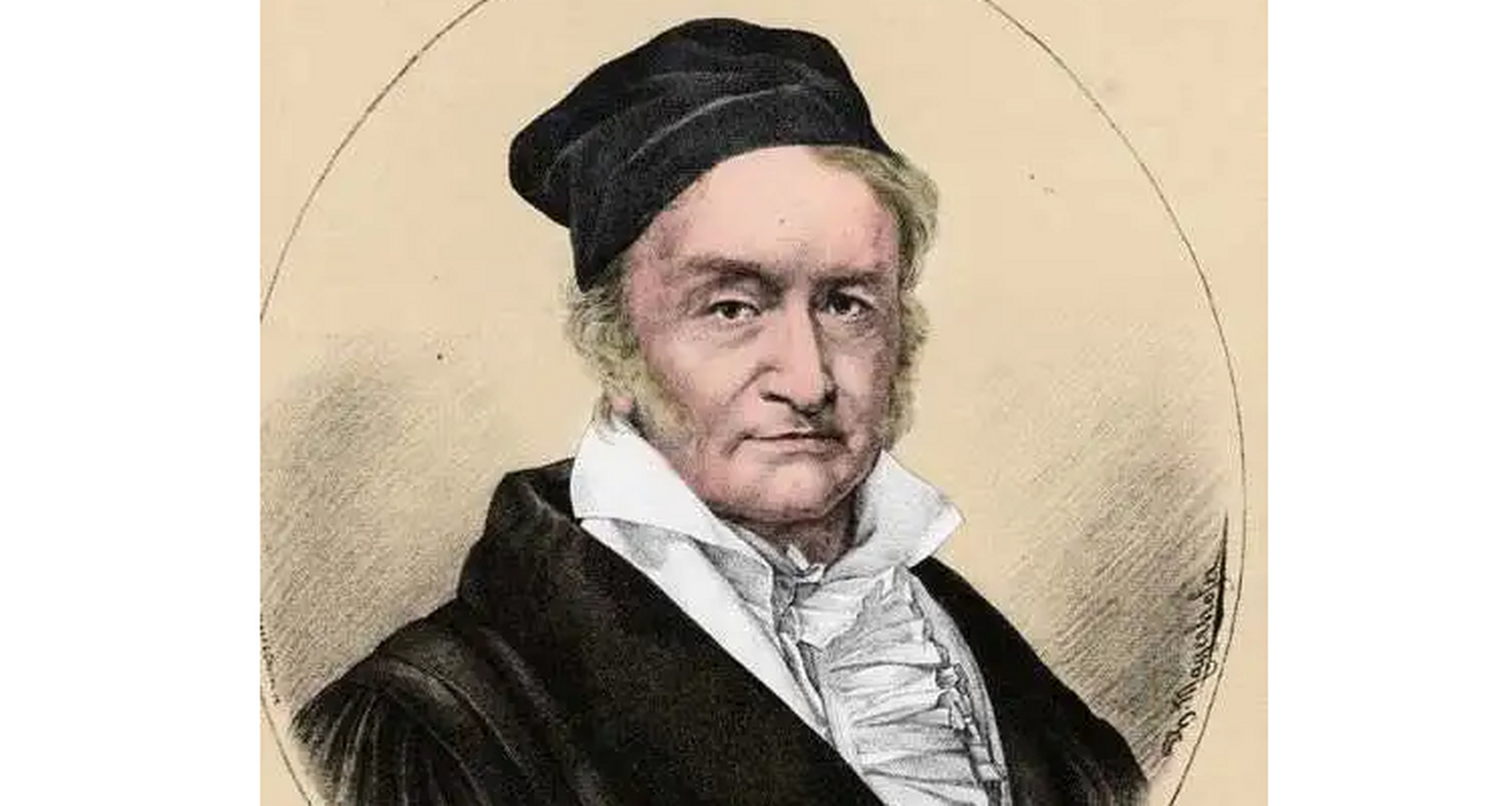 世界上最著名的数学家, 高斯 约翰·卡尔·弗里德里希·高斯,1777