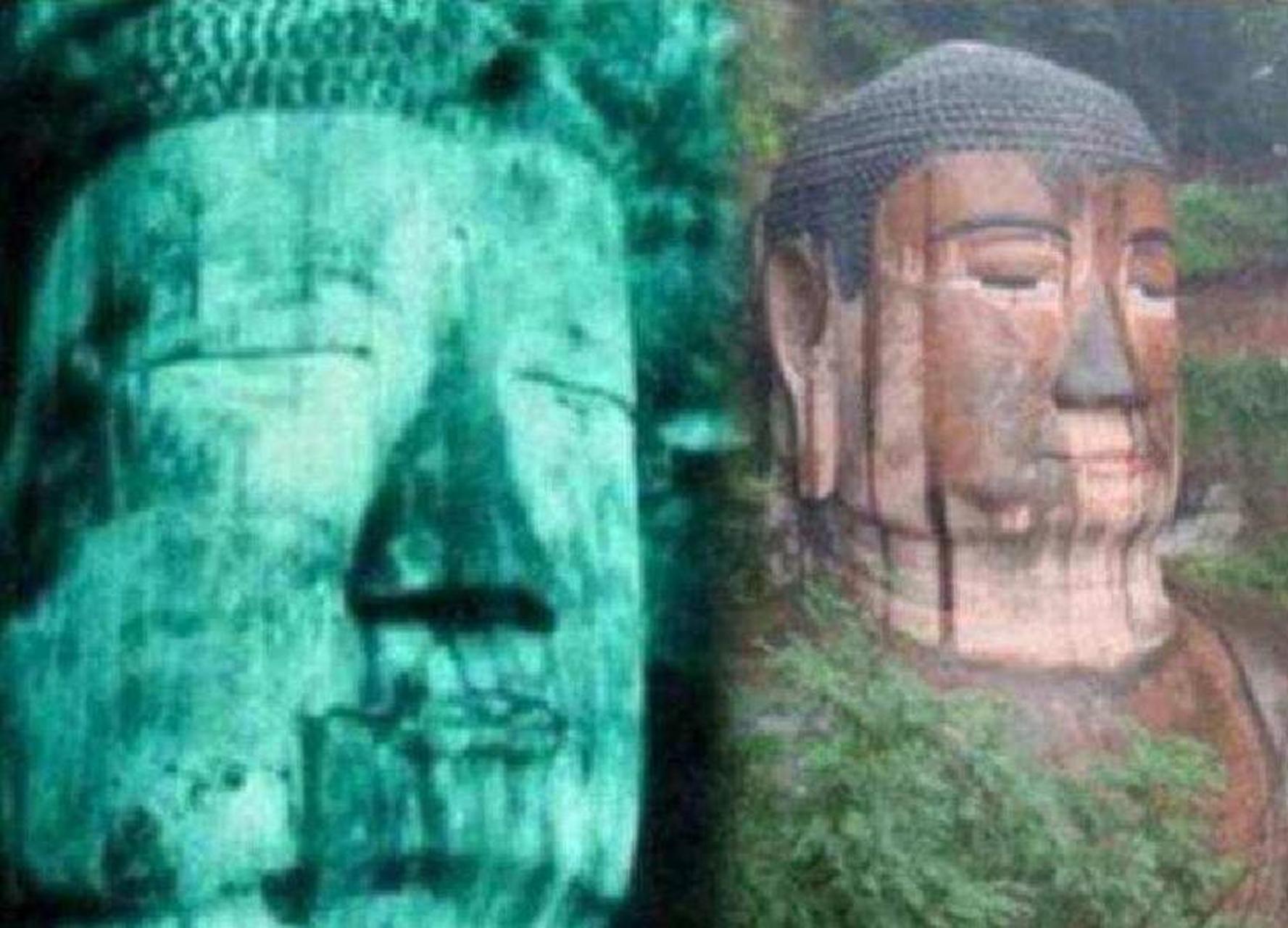千年不倒的乐山大佛,却四次闭眼流泪.