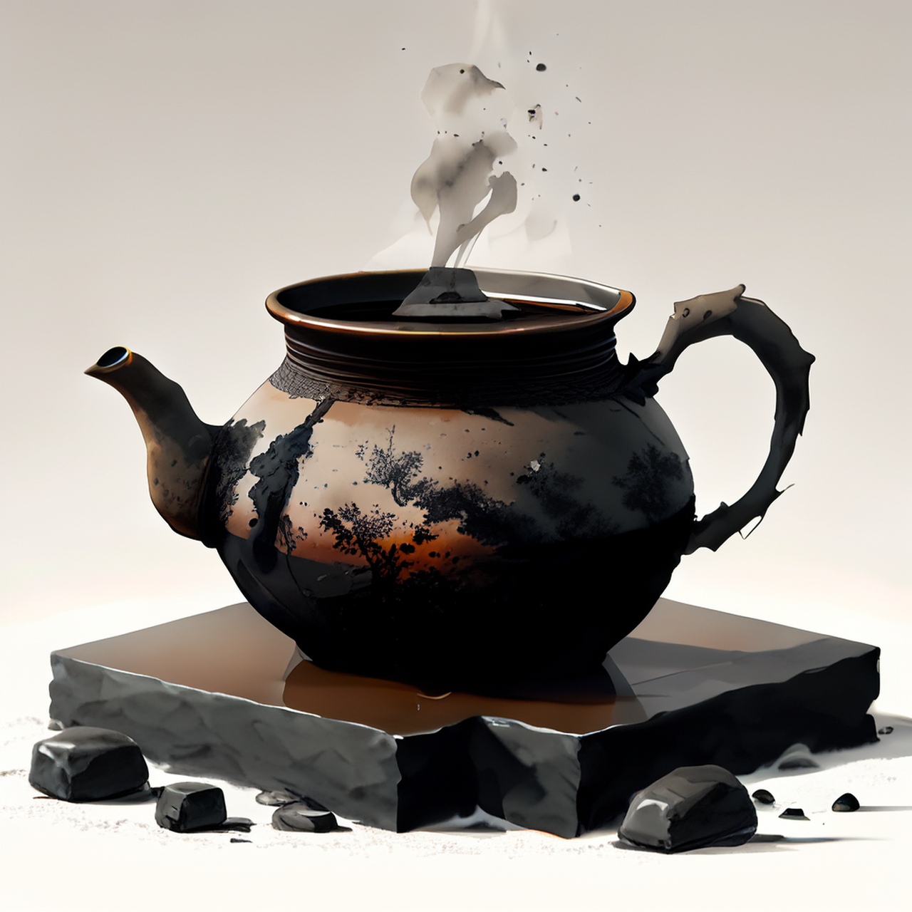 百度ai绘图黑科技#壁纸,微视图,古风绘画,中国风,描绘古诗词,古典美.