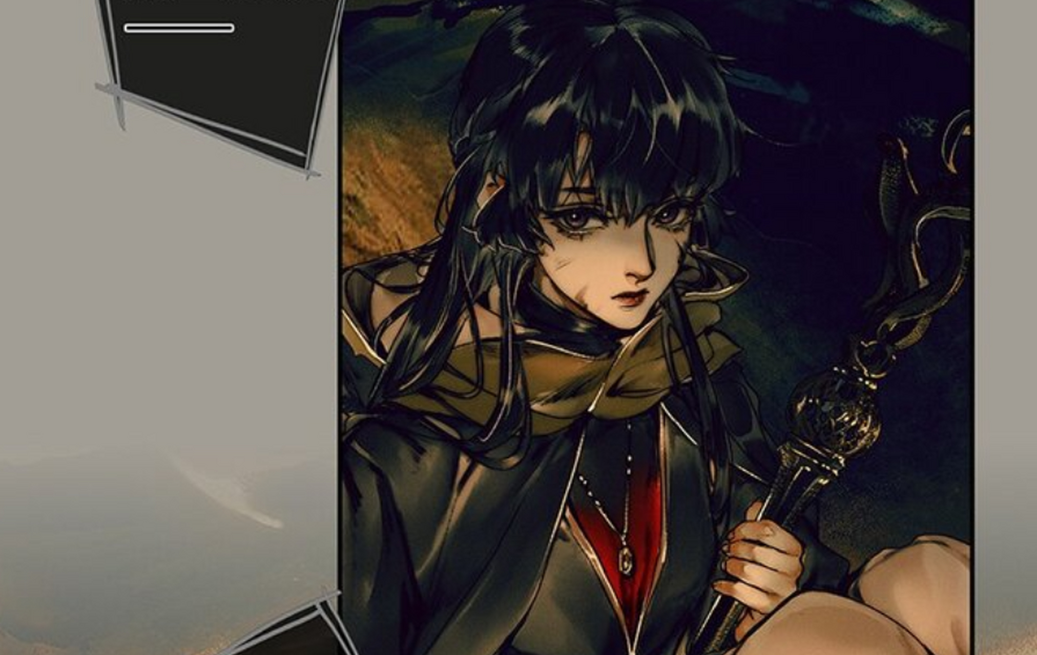 裴宿和半月这对苦命小情侣,灰灰笔下的他们颜值真高.