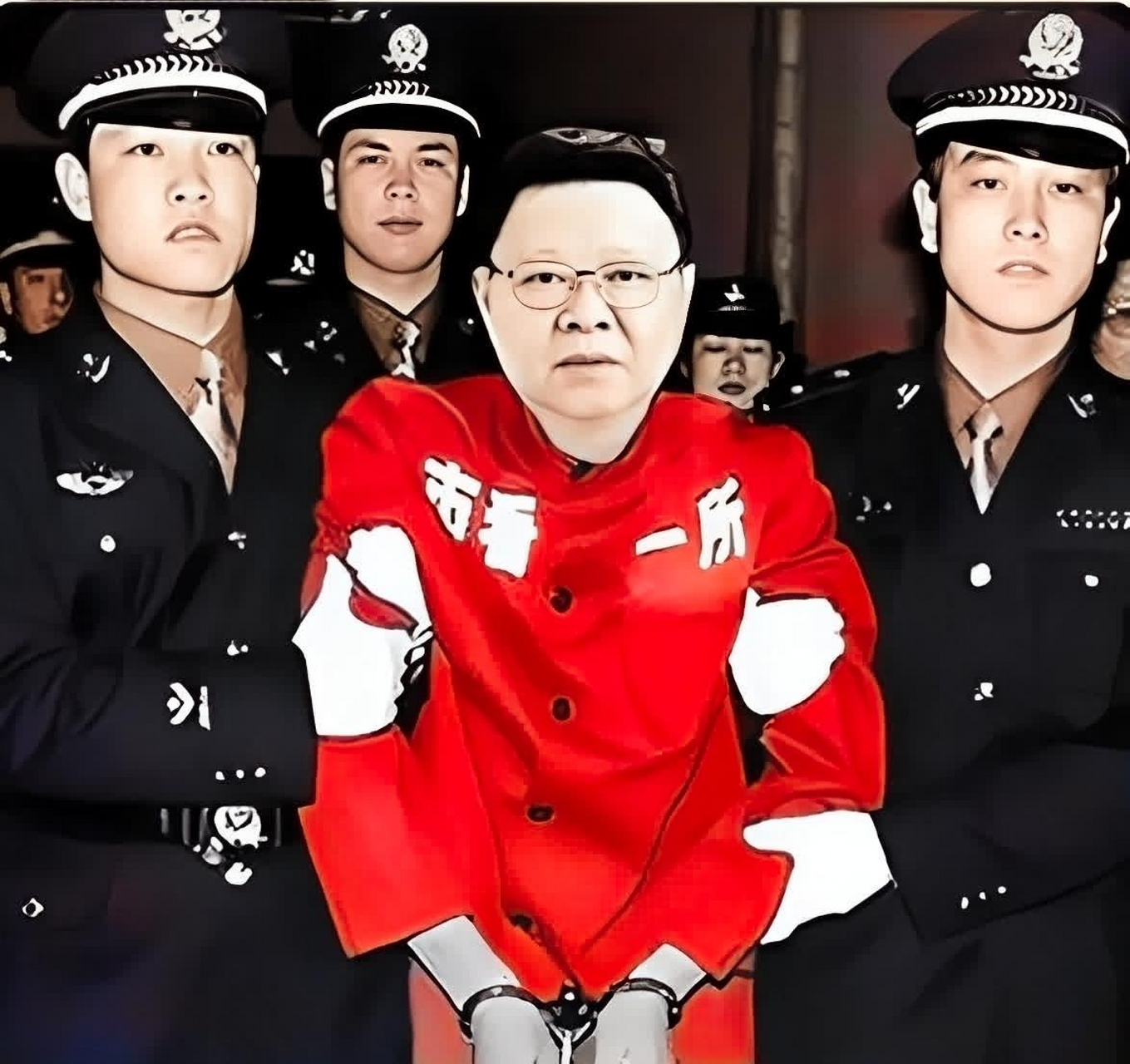 2010年,55岁的文强听说自己在公开审判被判处死刑.他吓得倒在地上.