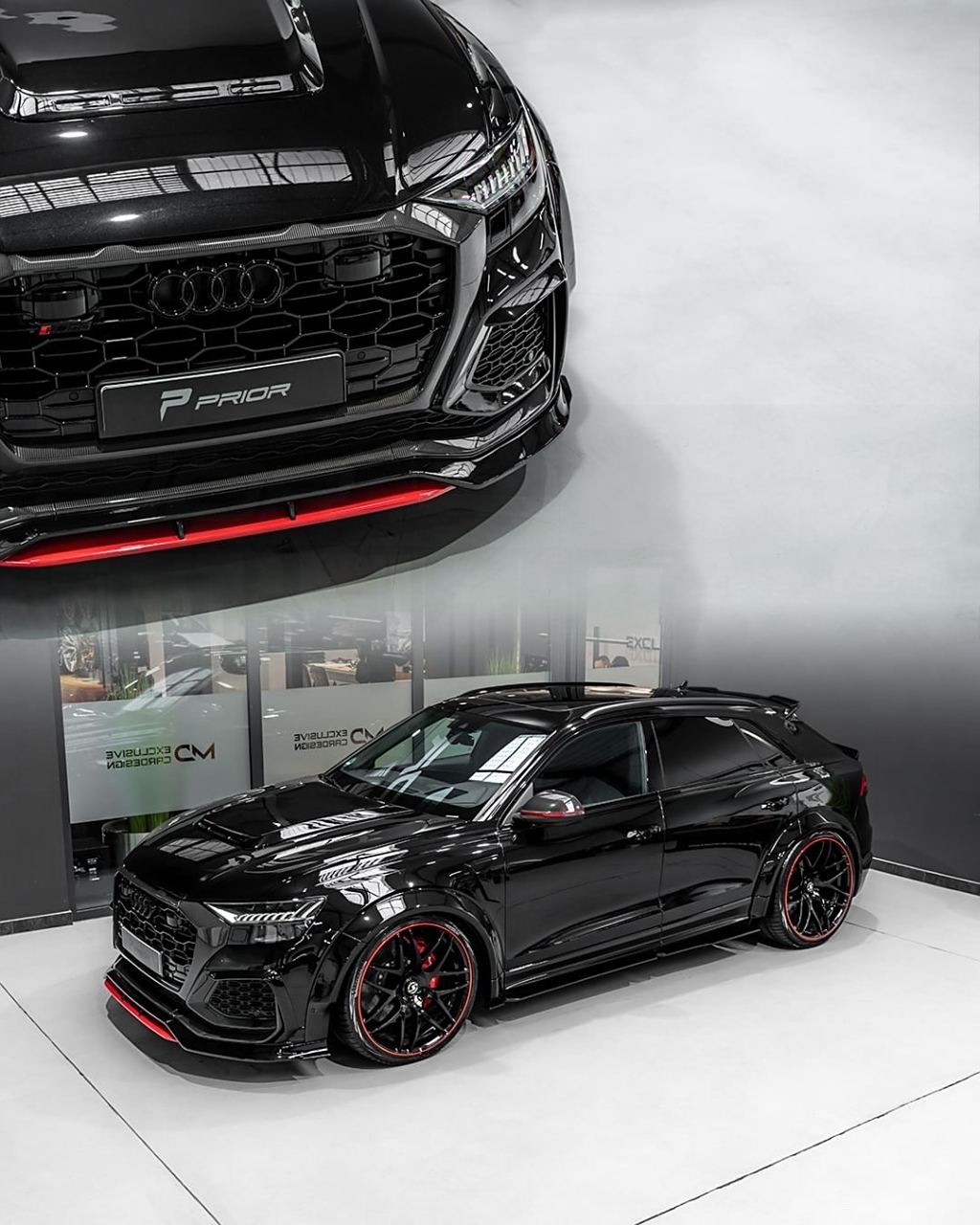 audi rsq8 widebody black mamba#奥迪rsq8##car时尚##汽车改装