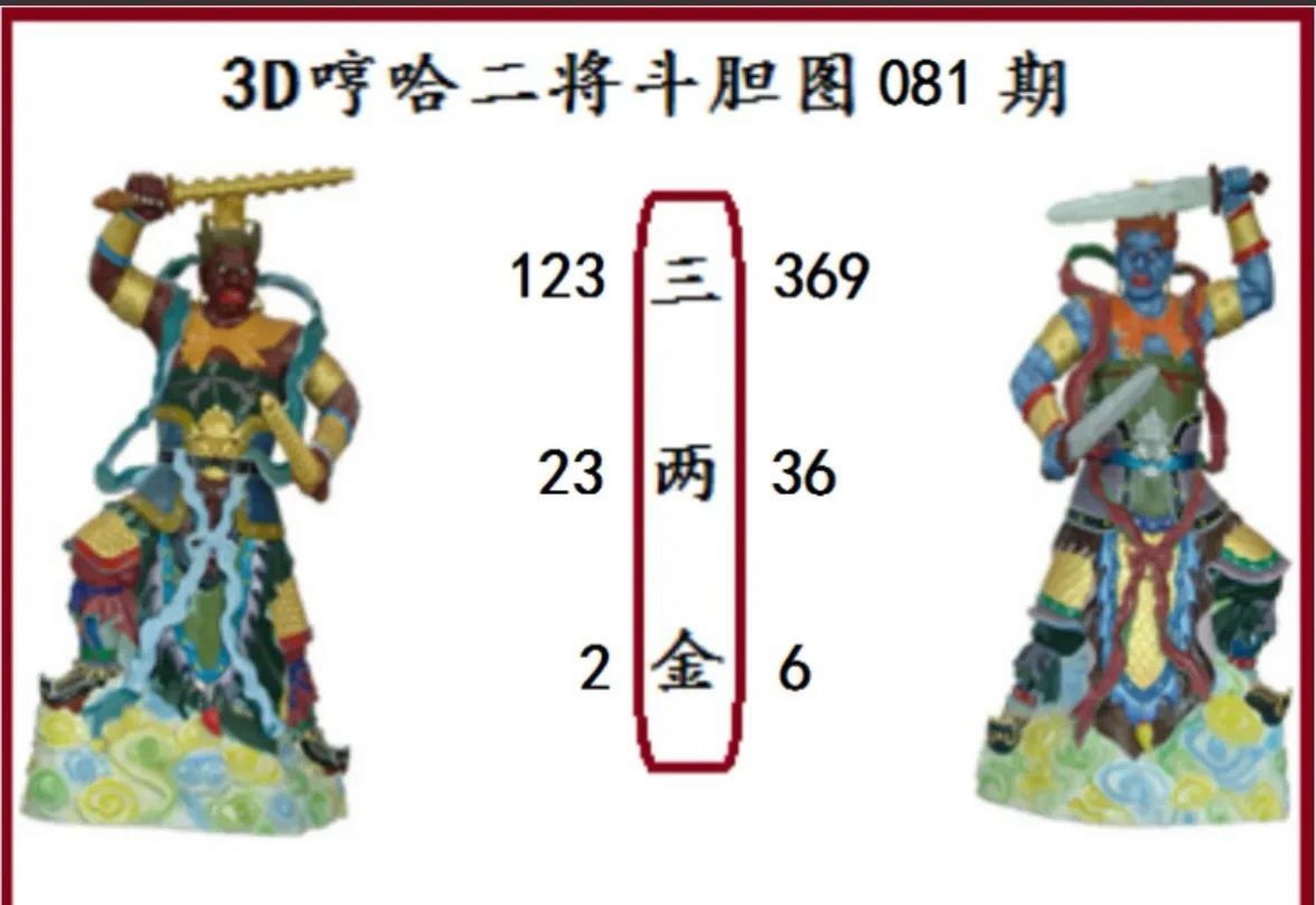福彩3d 第2023081期 铅笔画耳写啤酒 领路持钩吹口哨 鸭蛋秤钩干一杯