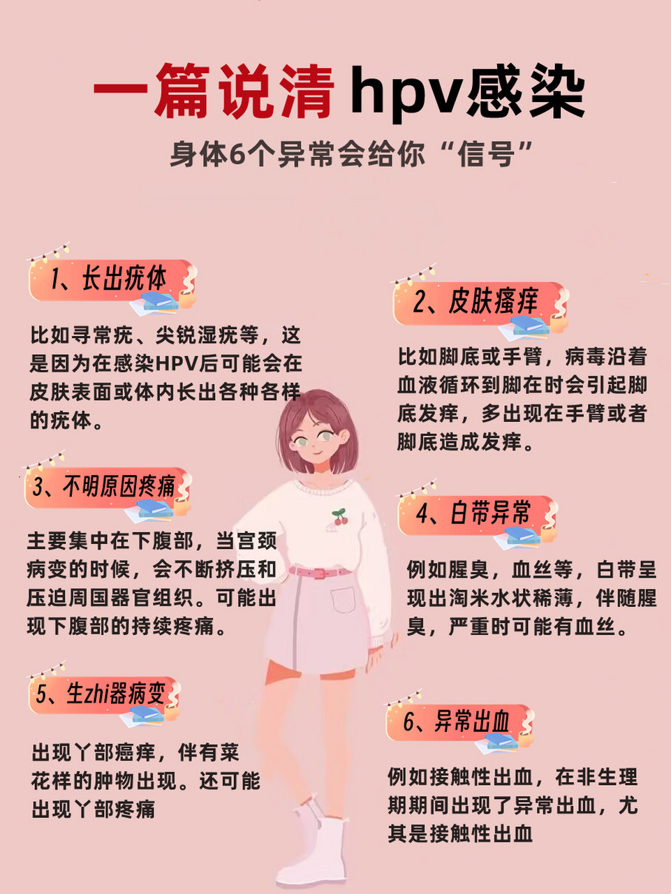 一篇说清,hpv感染,6个信号会有"提示"!