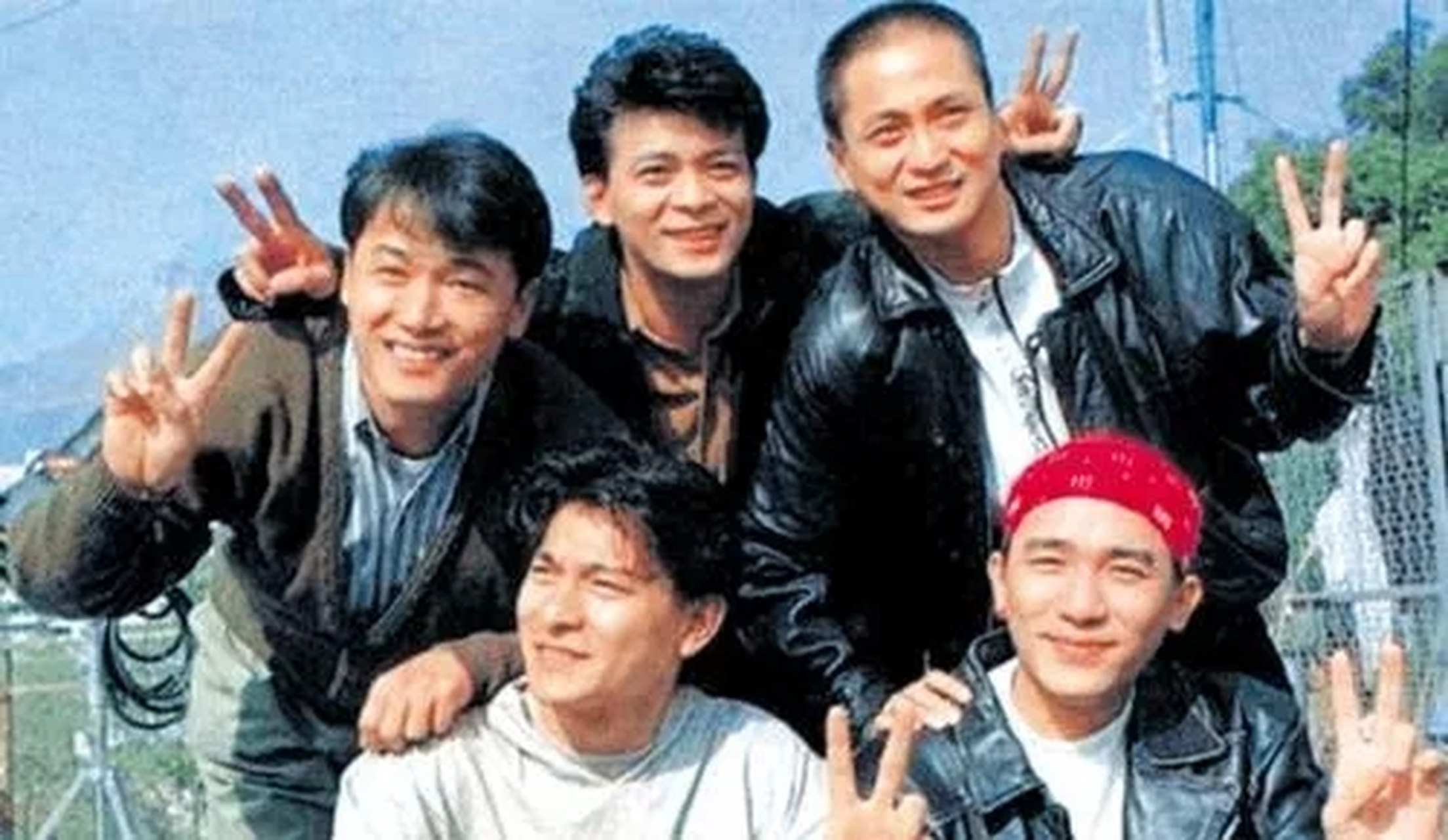 香港无线五虎将:黄日华,刘德华,梁朝伟,汤镇业,苗侨伟.