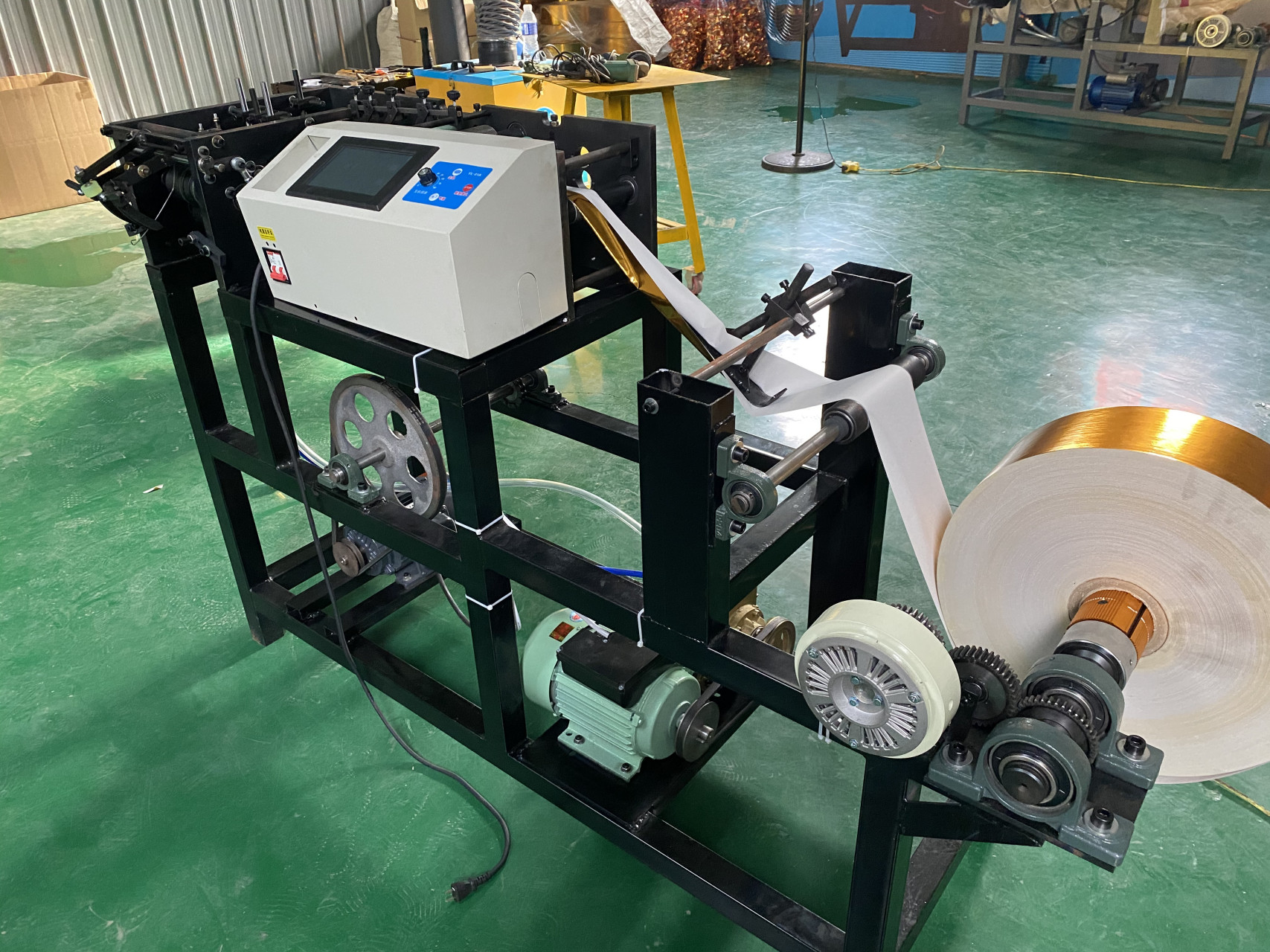 新款元宝折叠机全自动 免调试高速叠元宝机器 家用小型折金元宝机