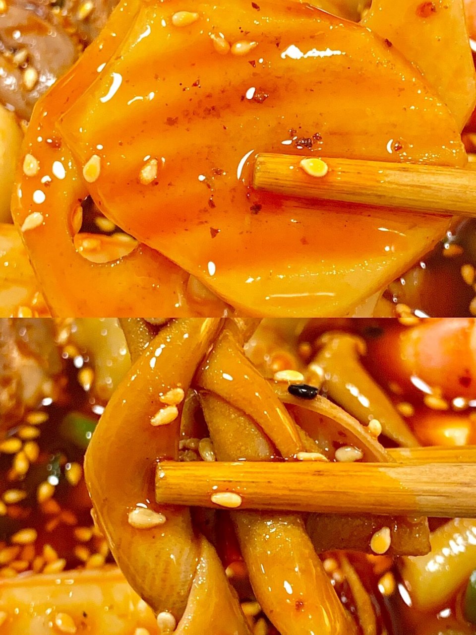 这款钵钵鸡的食材非常丰富,包括鸡肉,土豆,莲藕,海带和金针菇等,都