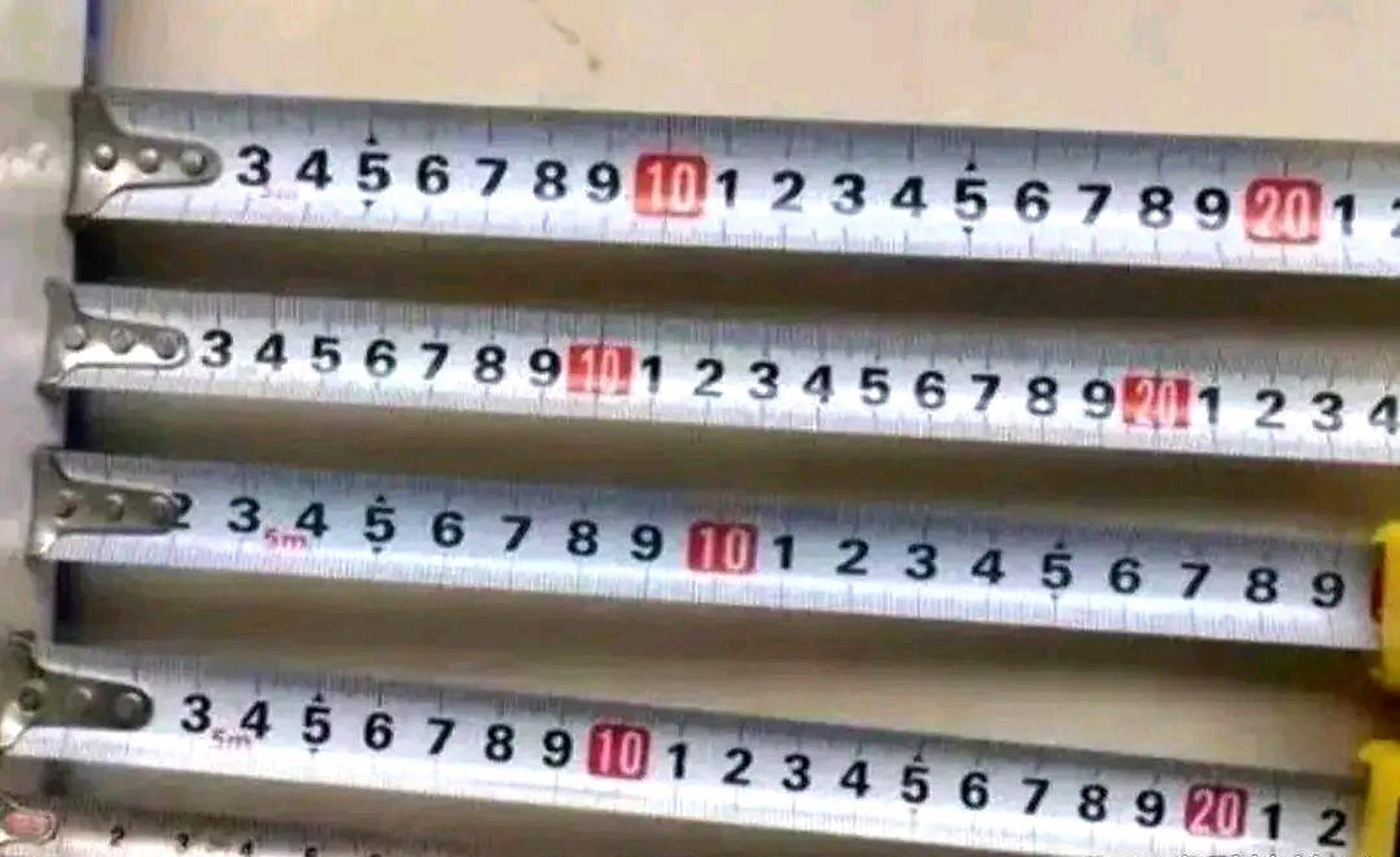 这五把尺虽然不一样,但或许各有其特殊用途.