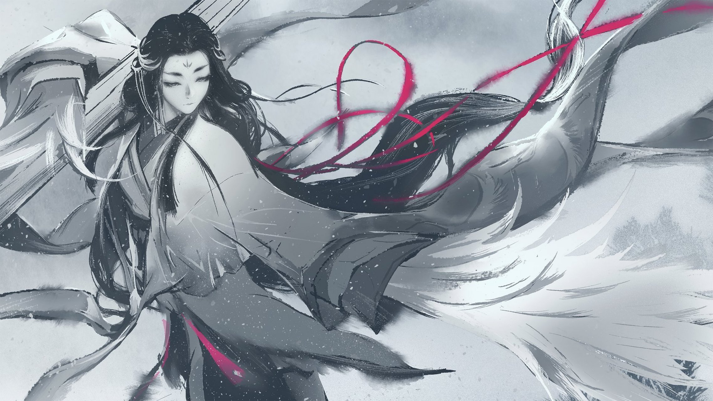 万丈红尘三杯酒,千秋大业一壶茶. #古风壁纸##古风插画