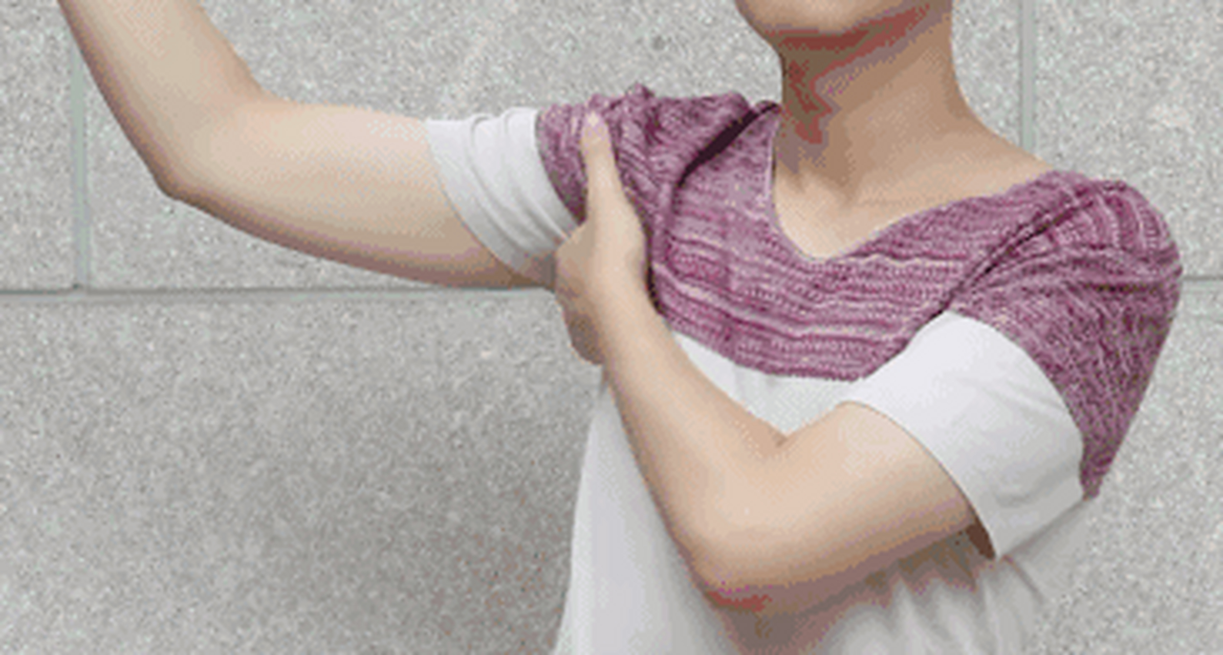 这2个动作疏肝,甲状腺结节人群快试一试 1,舒展两臂/拍打腋窝  中医