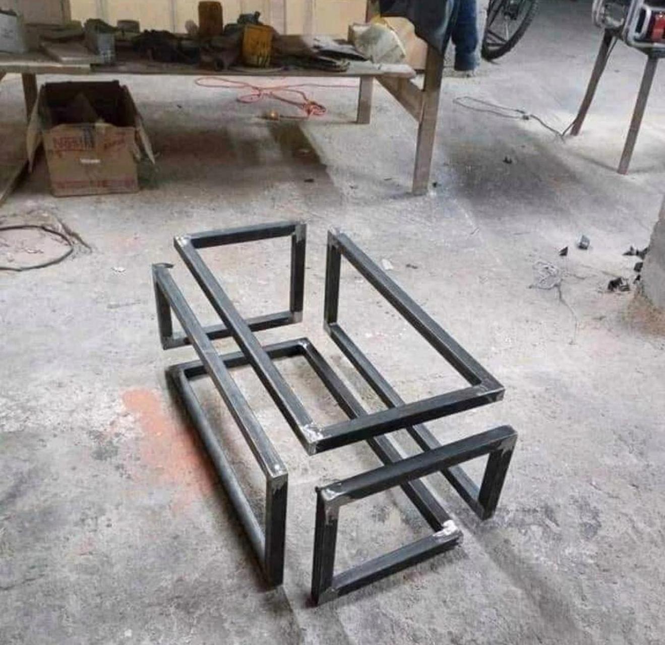 爷爷自己设计的茶桌架子,你们觉得怎么样?