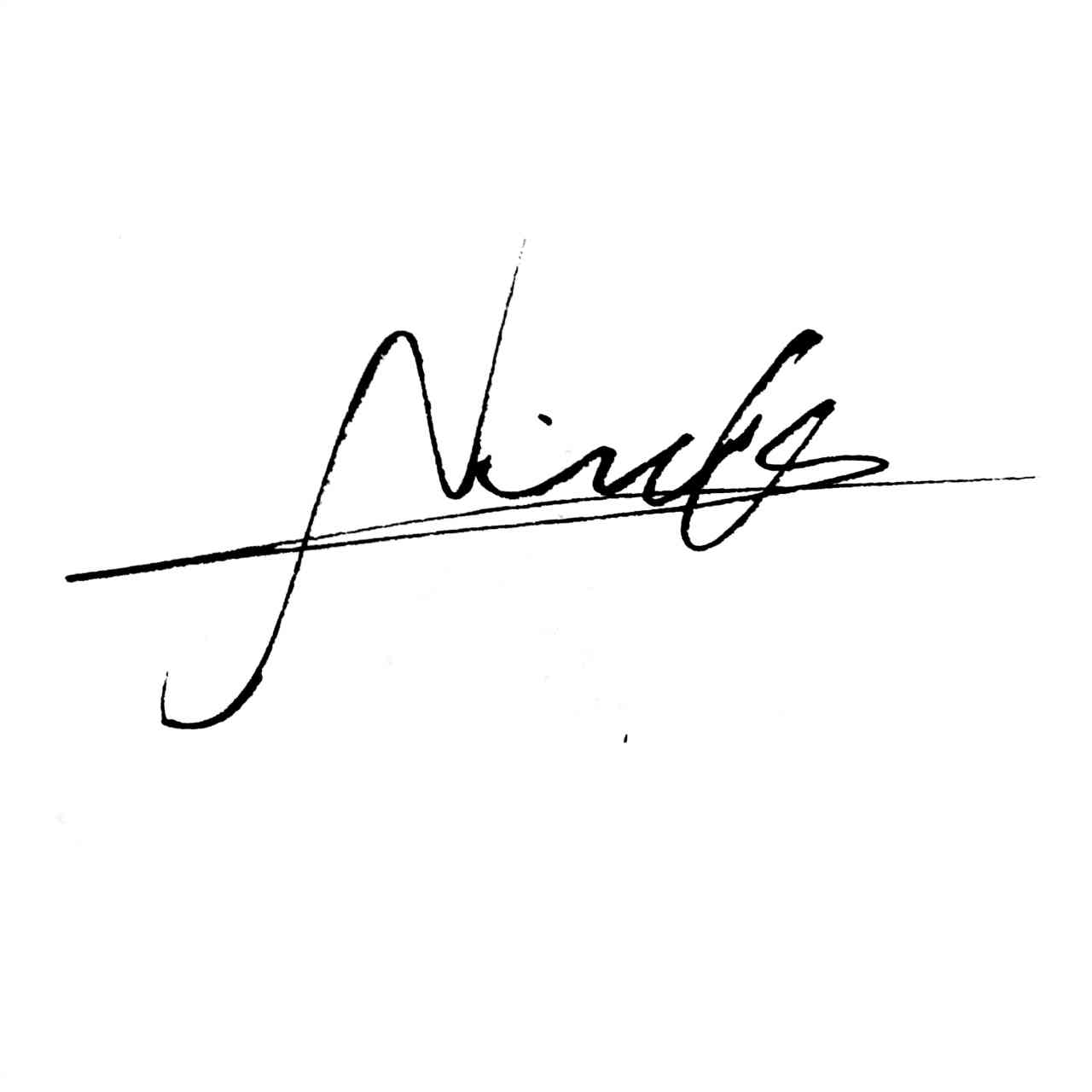 此外,也有一些相对的小语种的艺术签名设计.